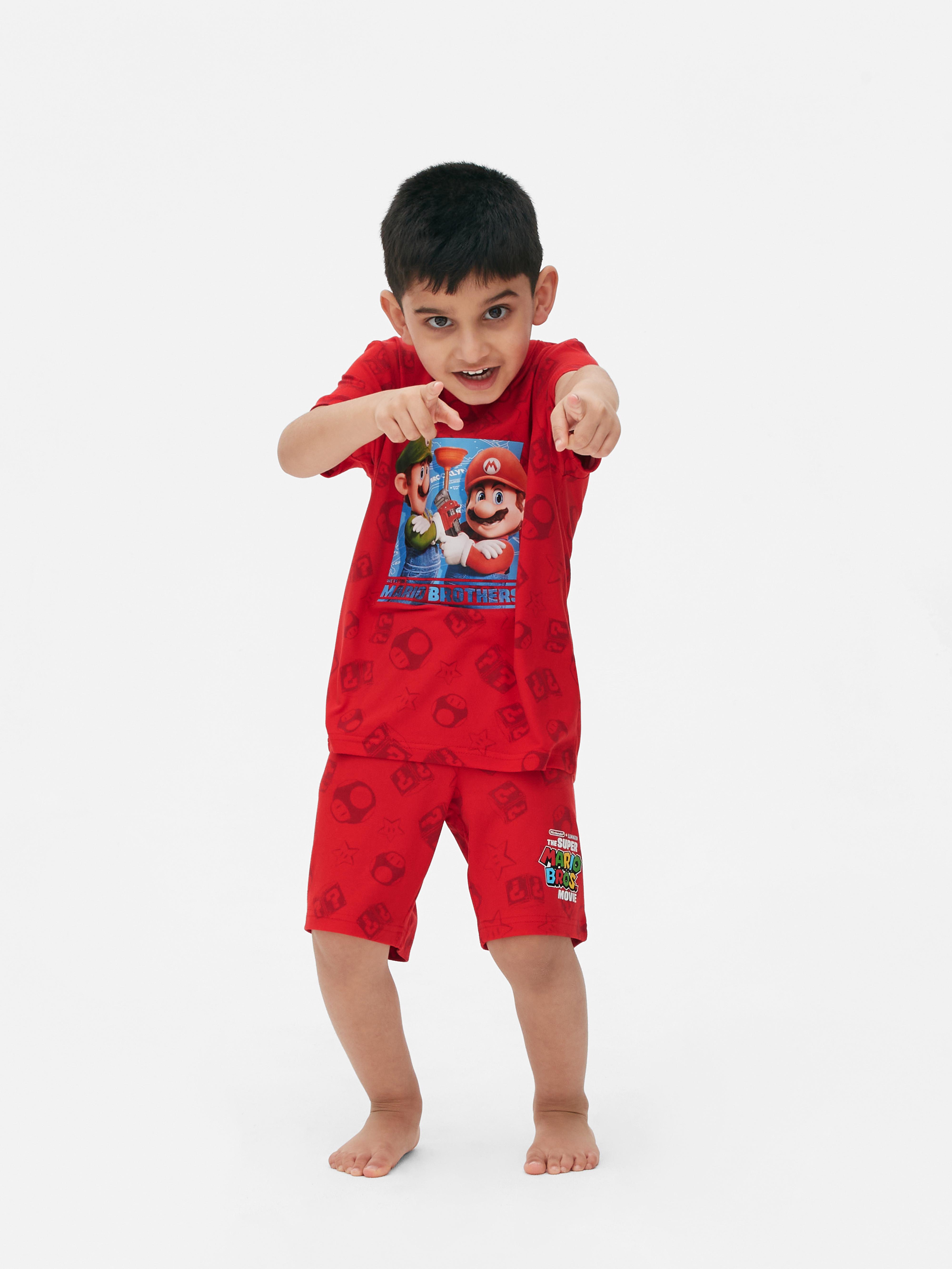 Pyjama à manches courtes Super Mario le film