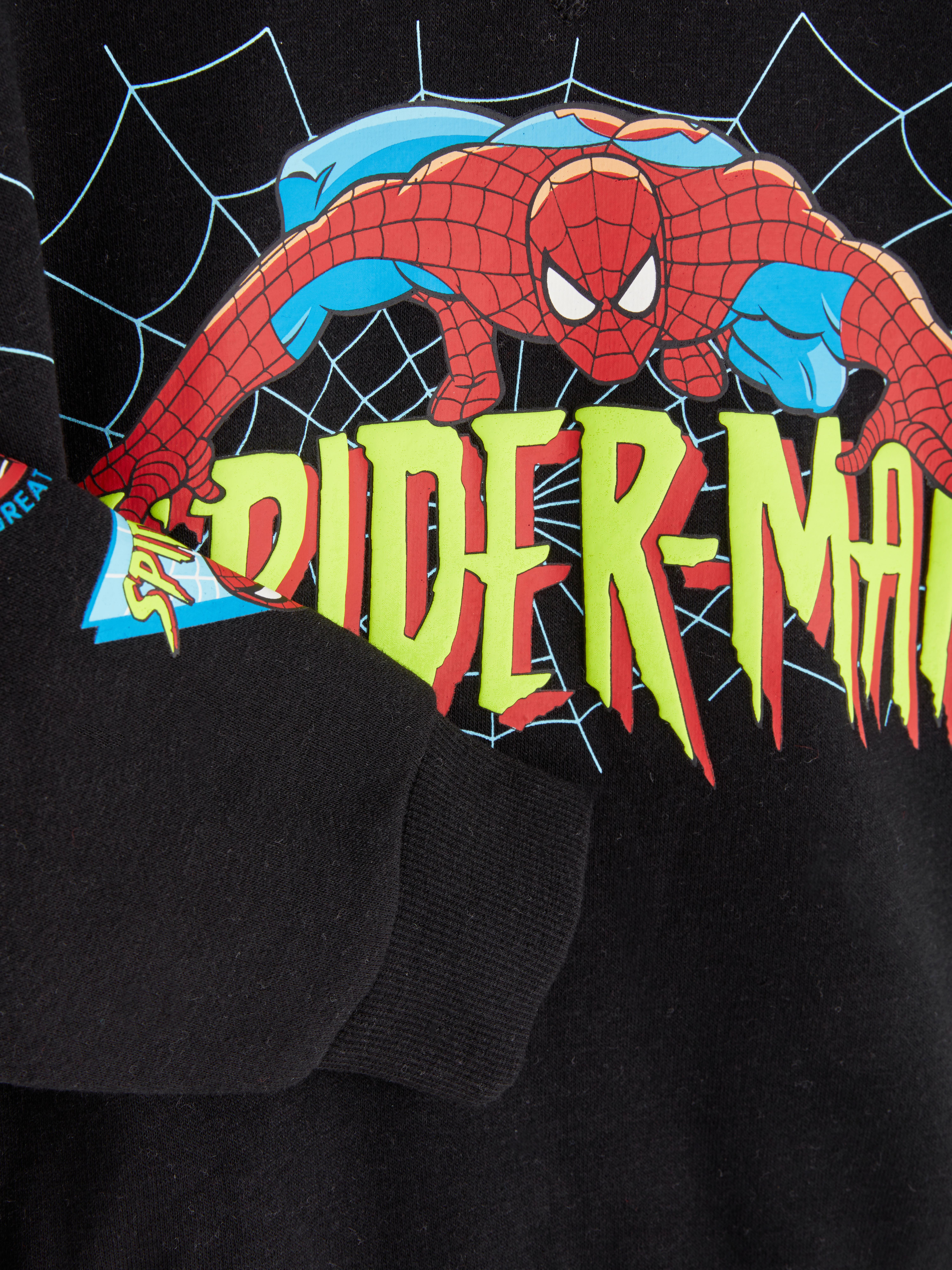  Marvel Sudadera con capucha Spiderman con cremallera para niño,  Rojo - : Ropa, Zapatos y Joyería