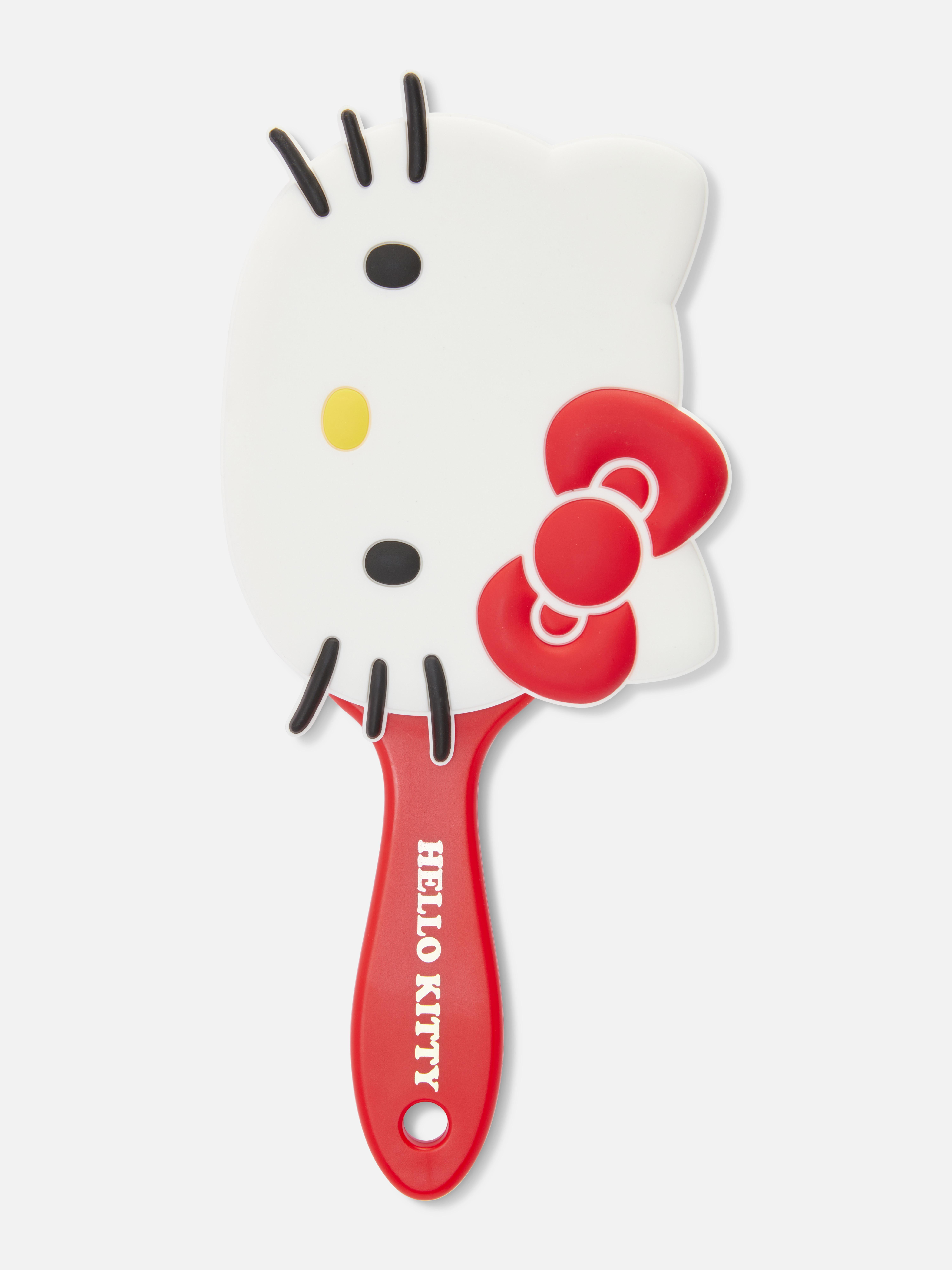 Plochý kartáč ve tvaru Hello Kitty