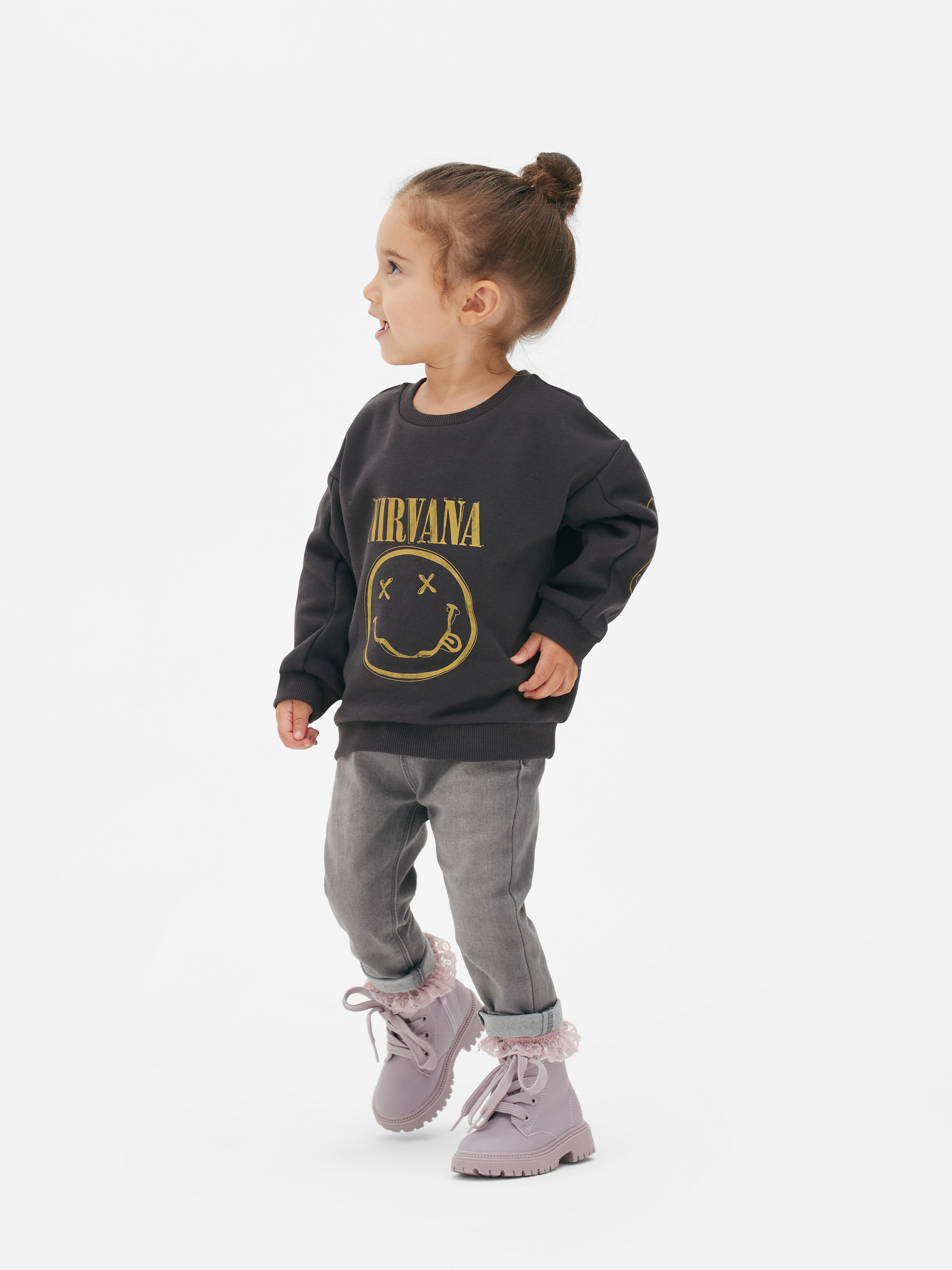 „Nirvana“ Sweatshirt mit Grafik