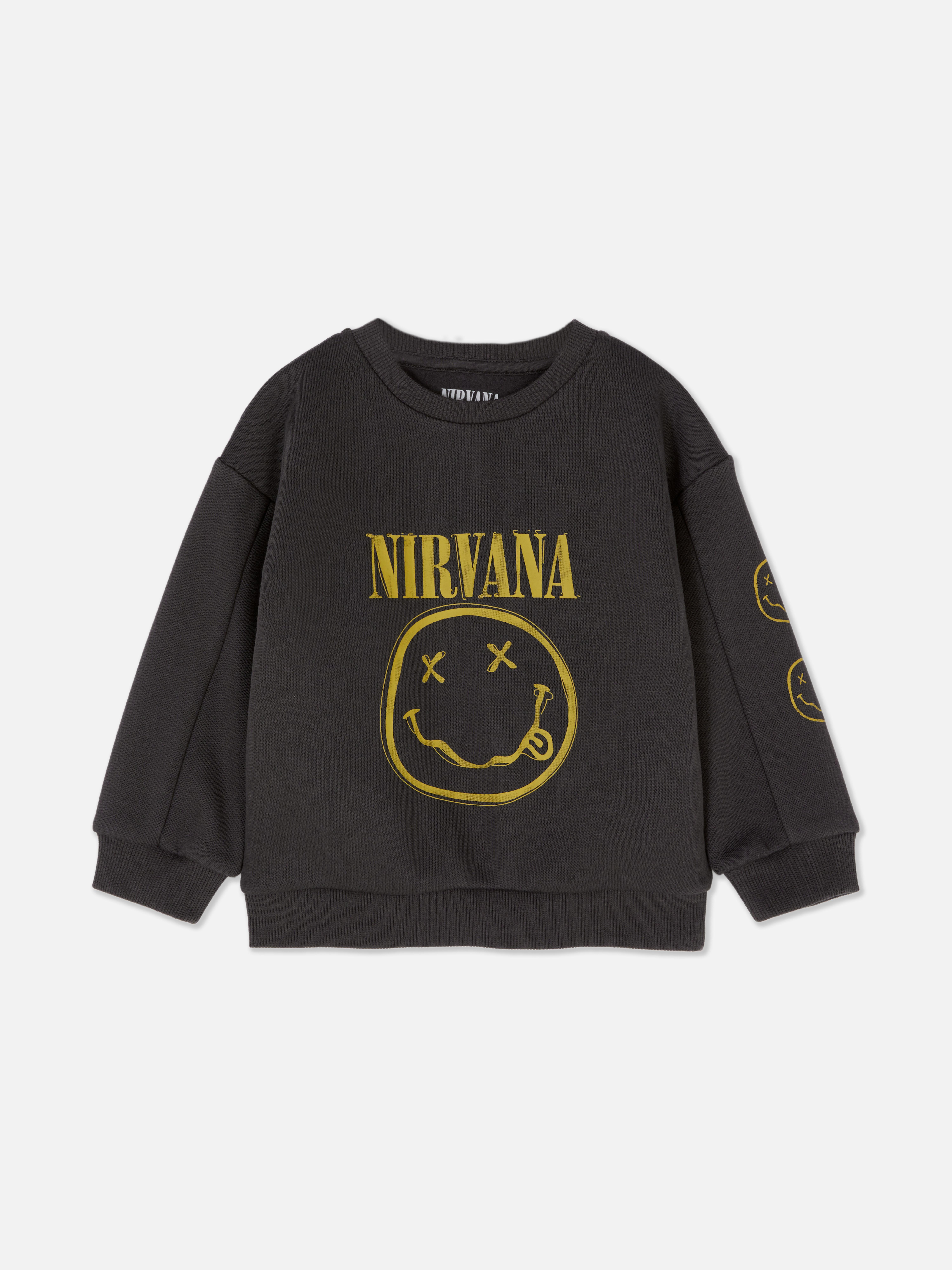 Sudadera con estampado gr fico de Nirvana Primark