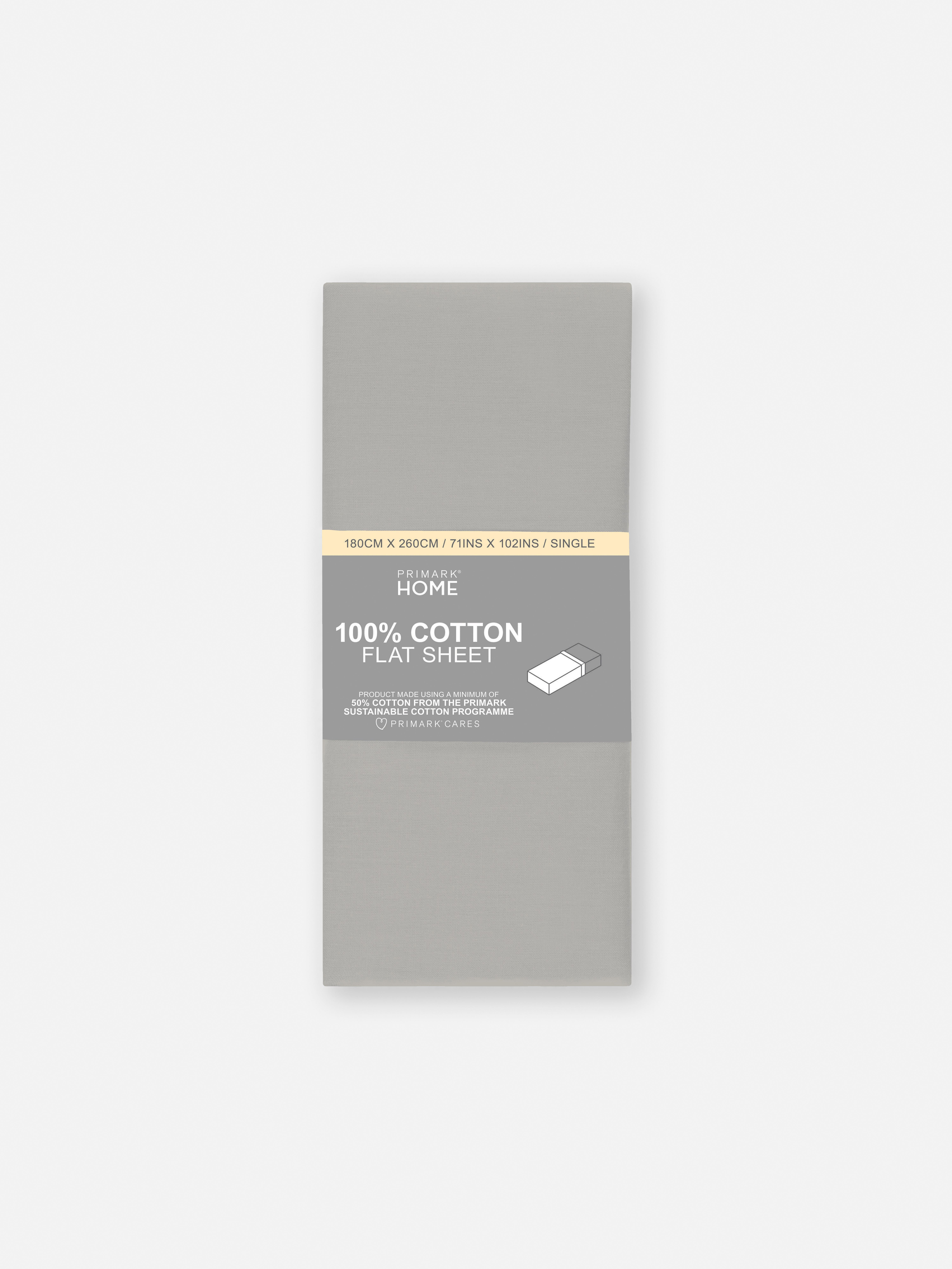 Sateen Single Flat Sheet