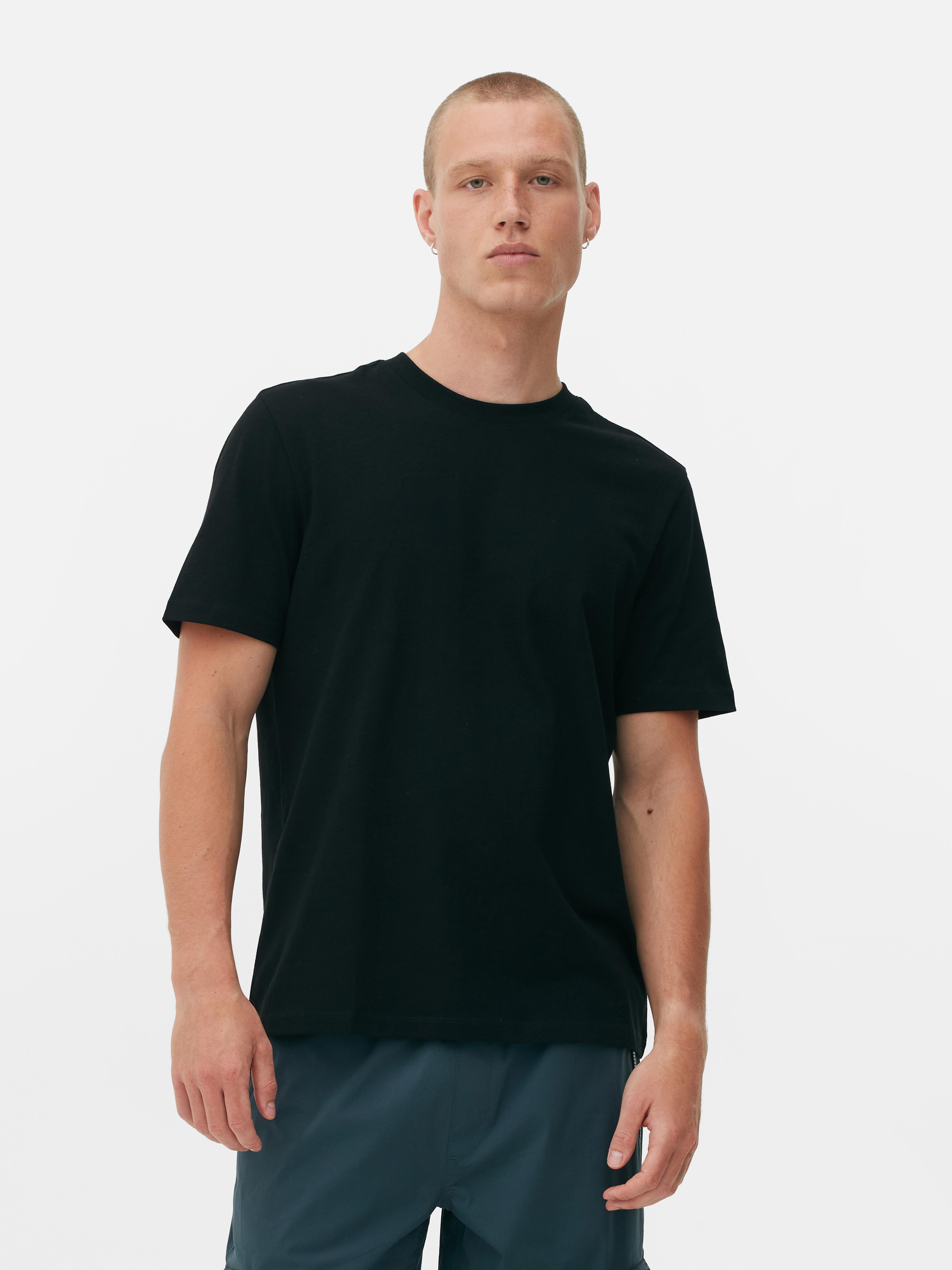 Regular crew neck t shirt on sale