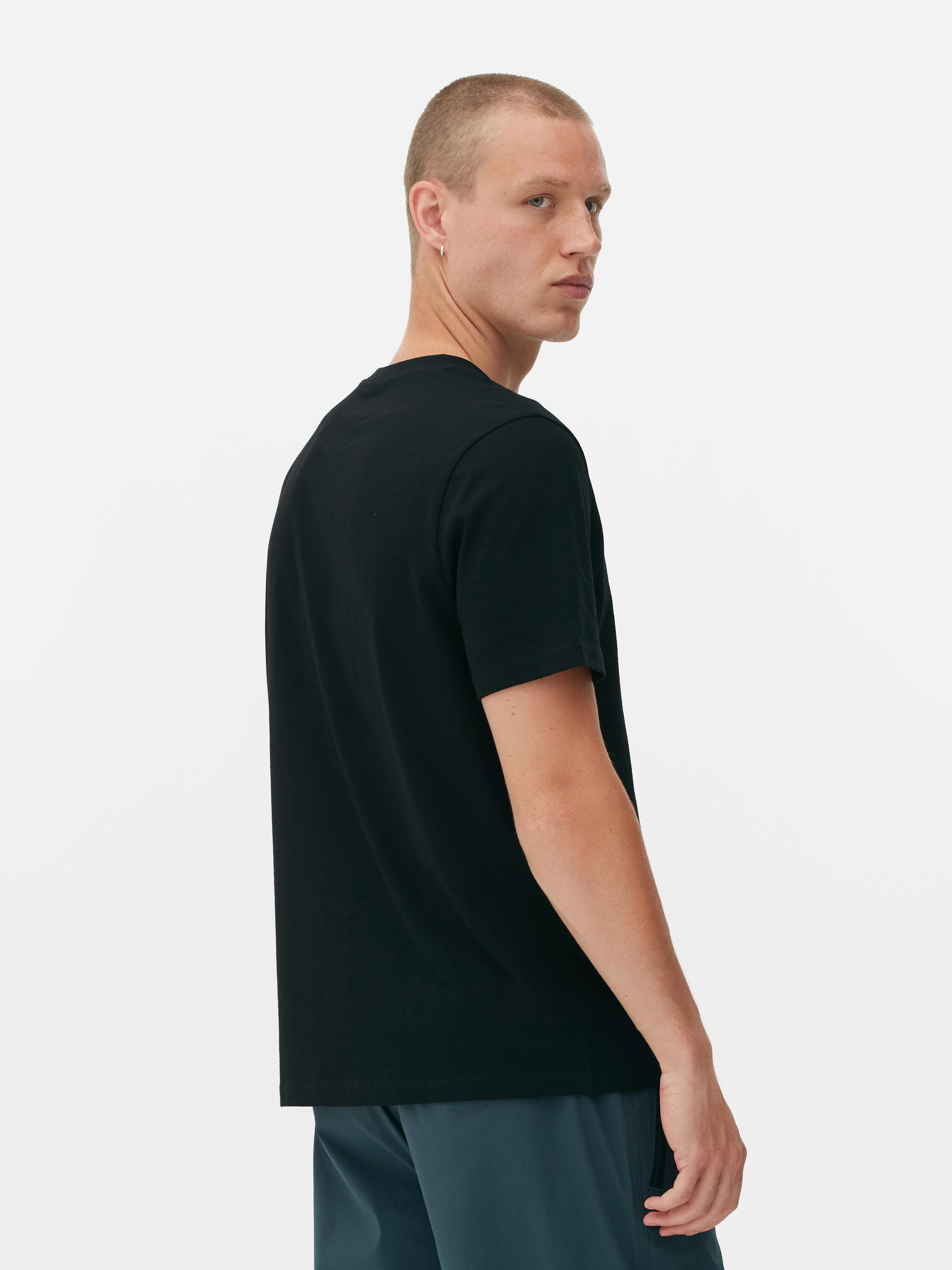 T-shirt à col ras-du-cou coupe regular