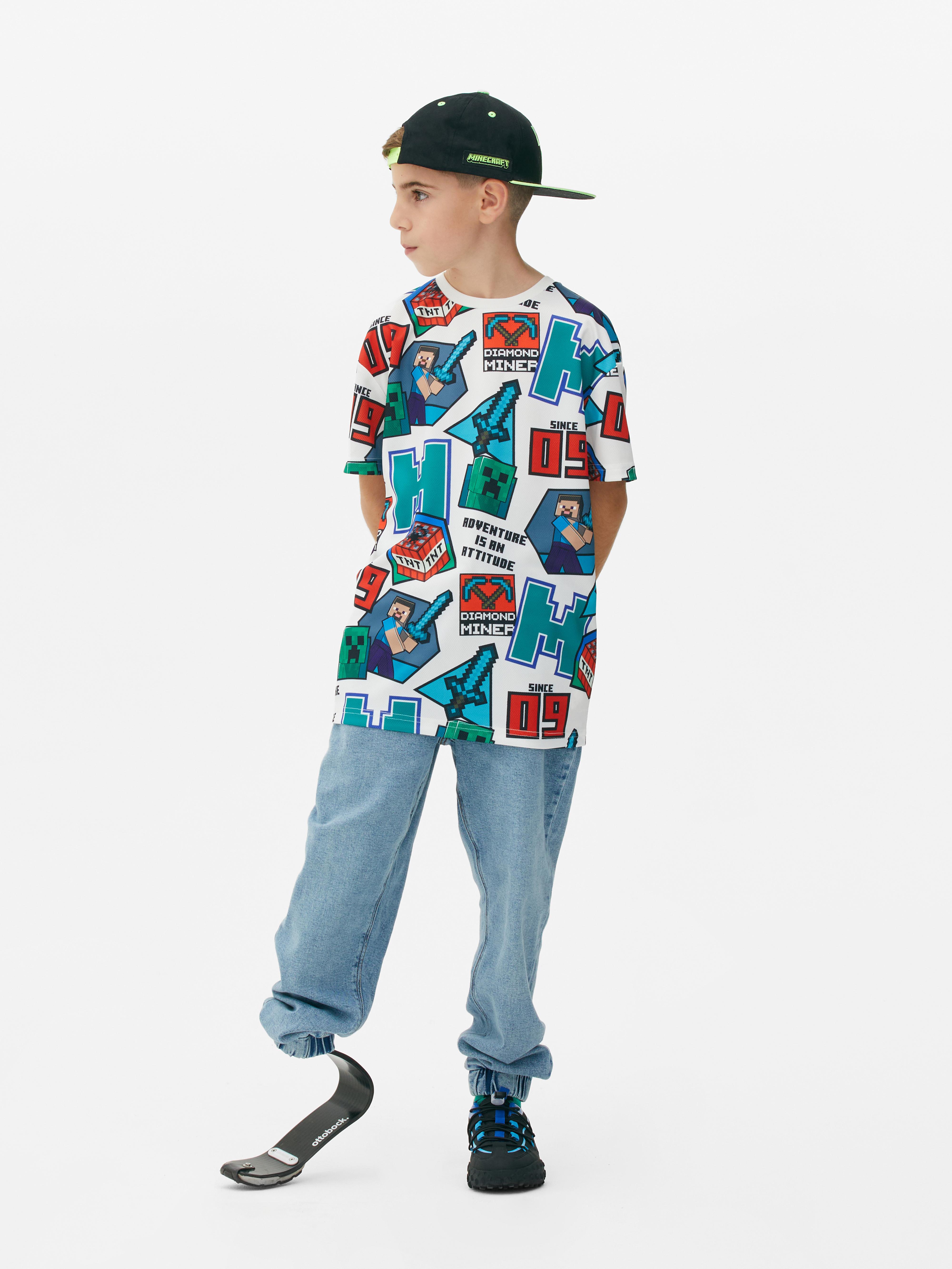 Camiseta minecraft niño discount primark