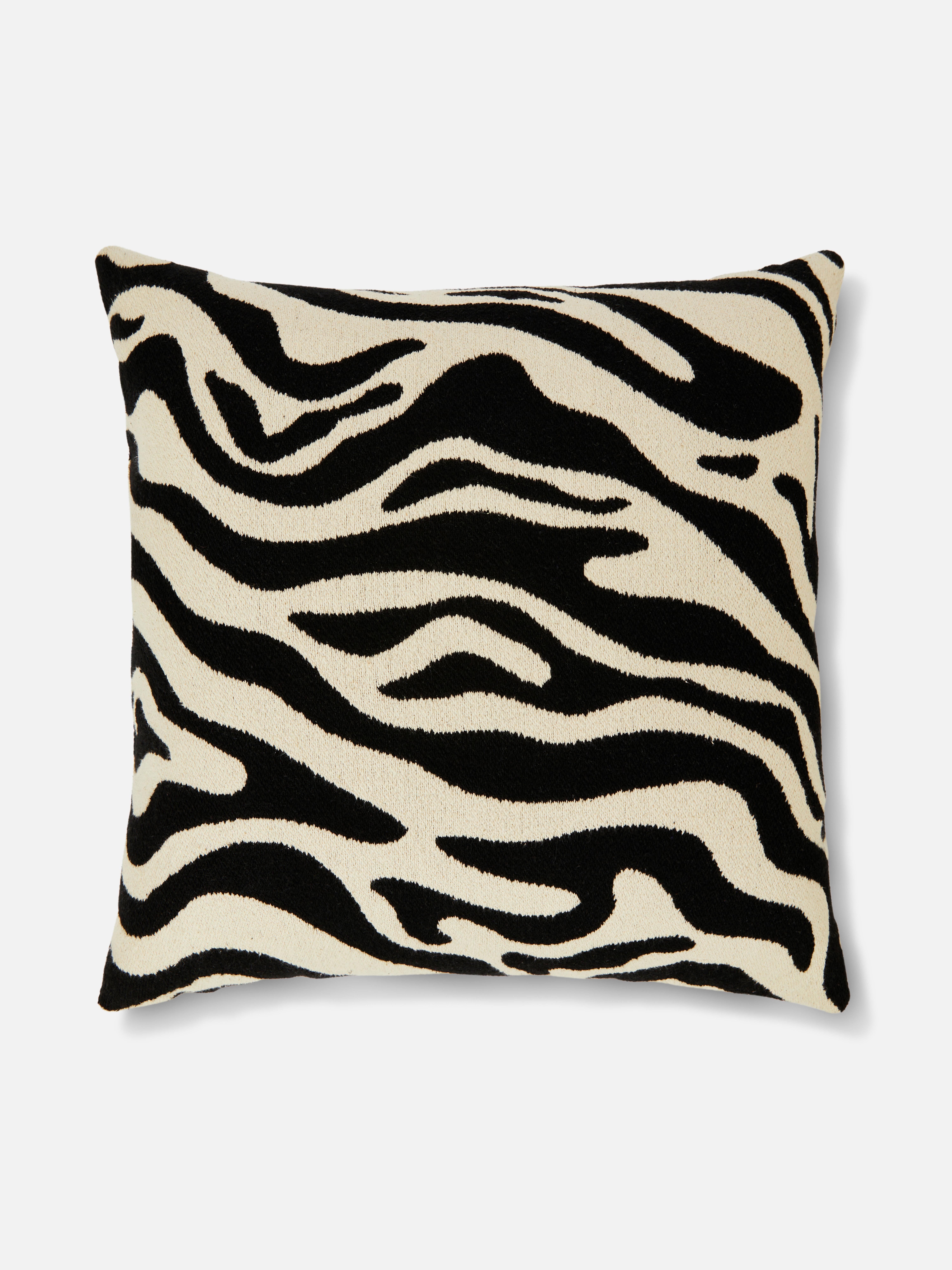 Zebra Print Cushion