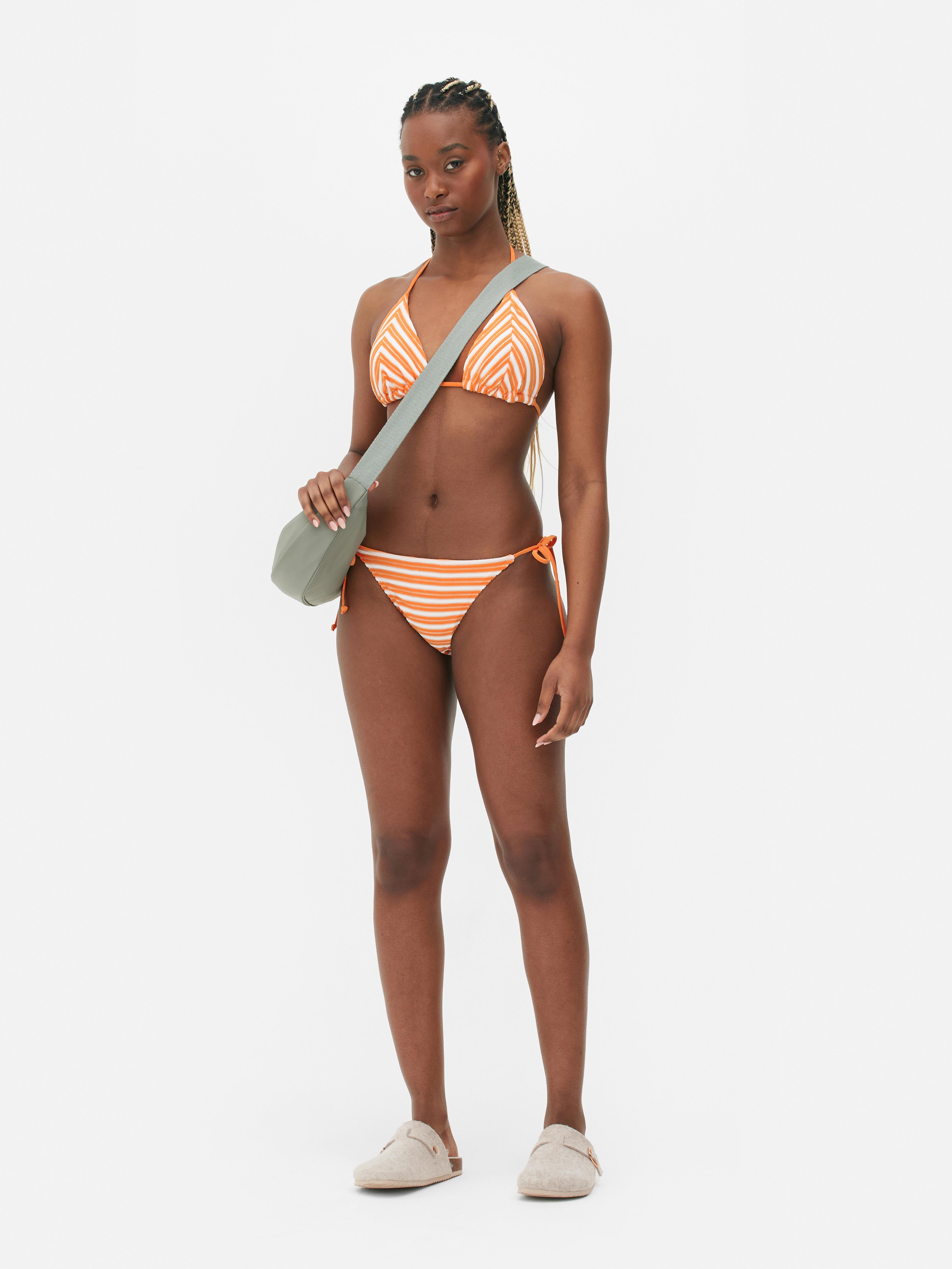 Primark cheap orange bikini