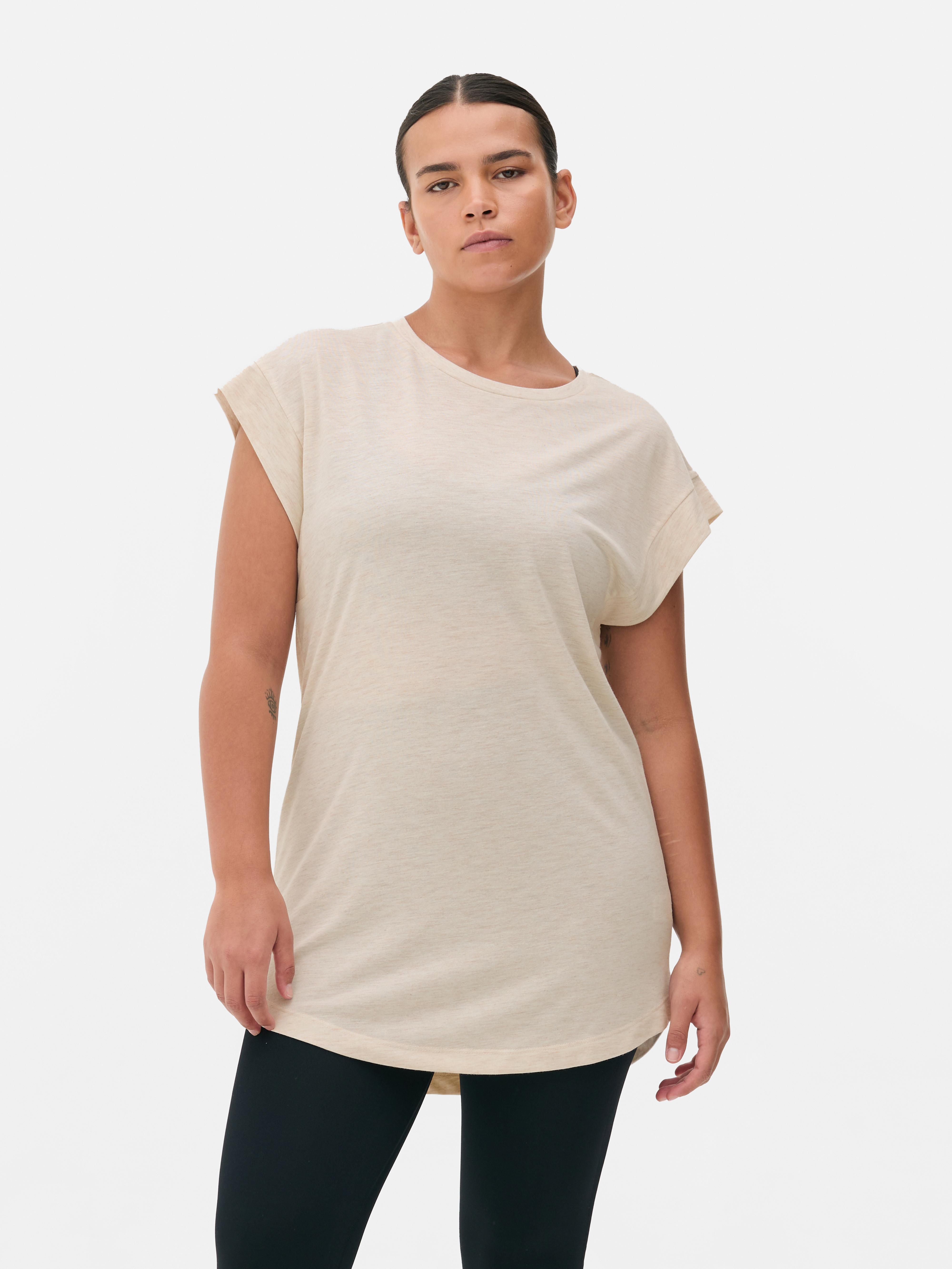 T-shirt lunga basic