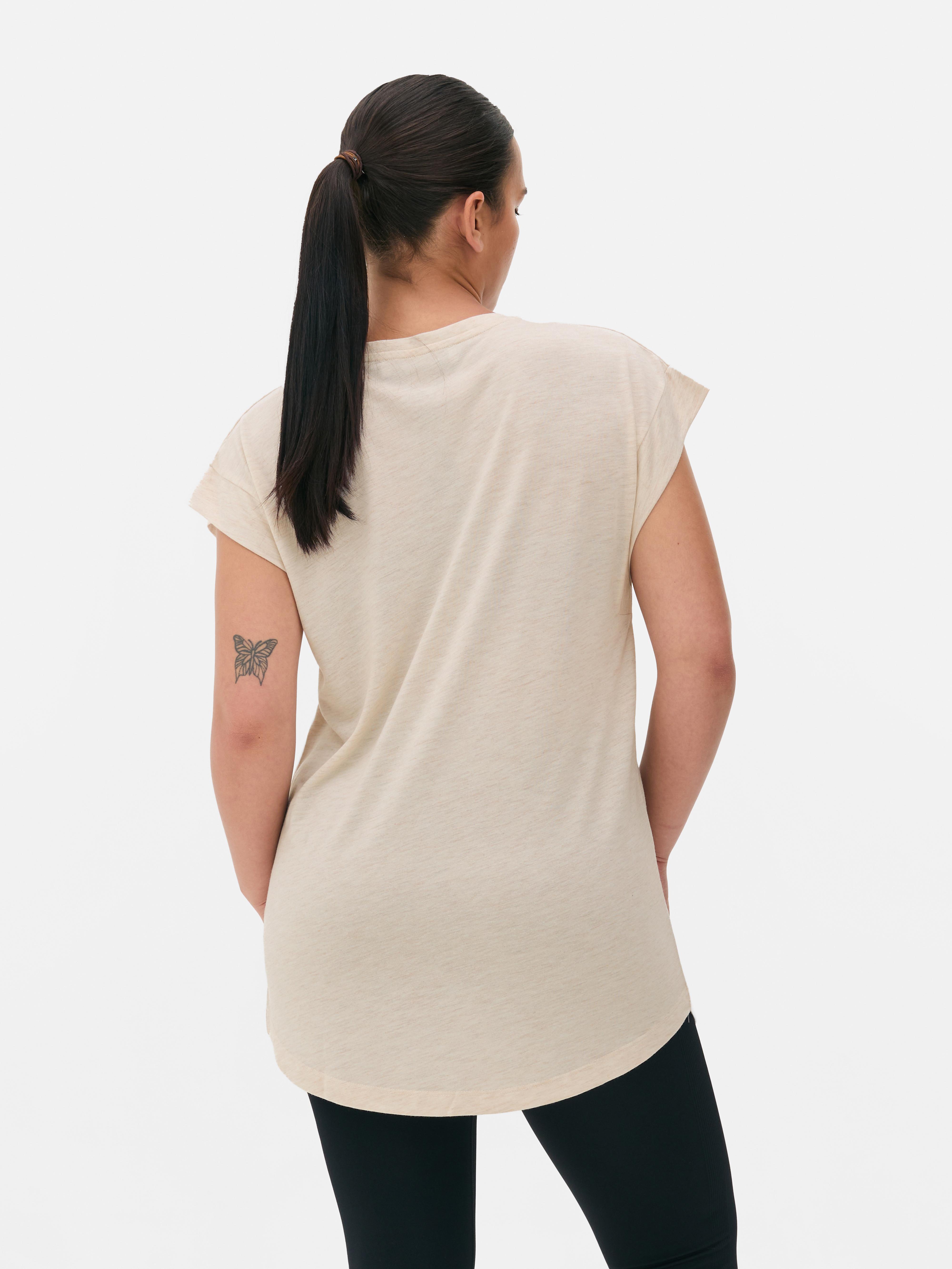 T-shirt lunga basic
