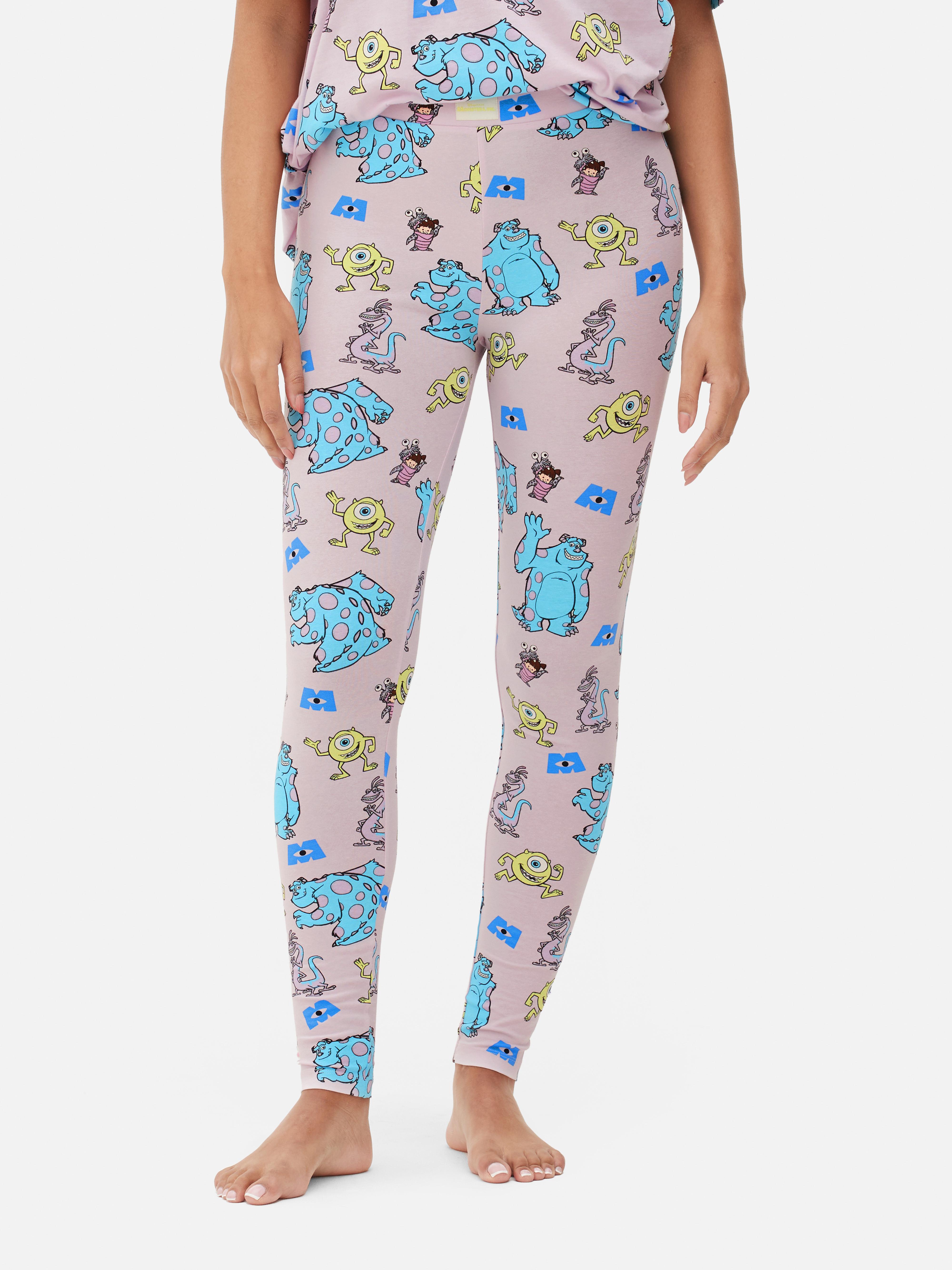 Womens Lilac Disney's Monsters Inc. Pyjama Bottoms