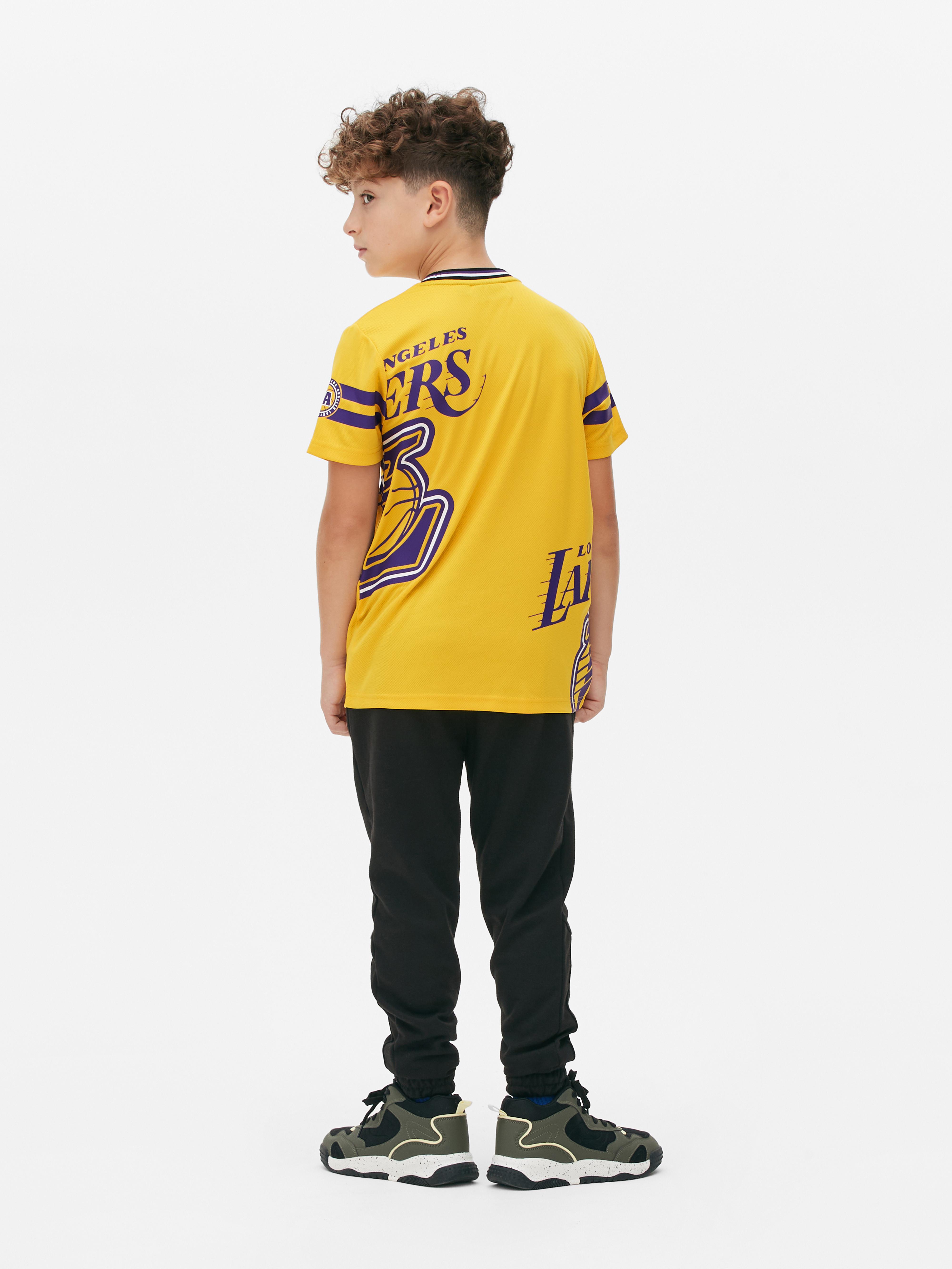 Lakers short sleeve clearance jersey