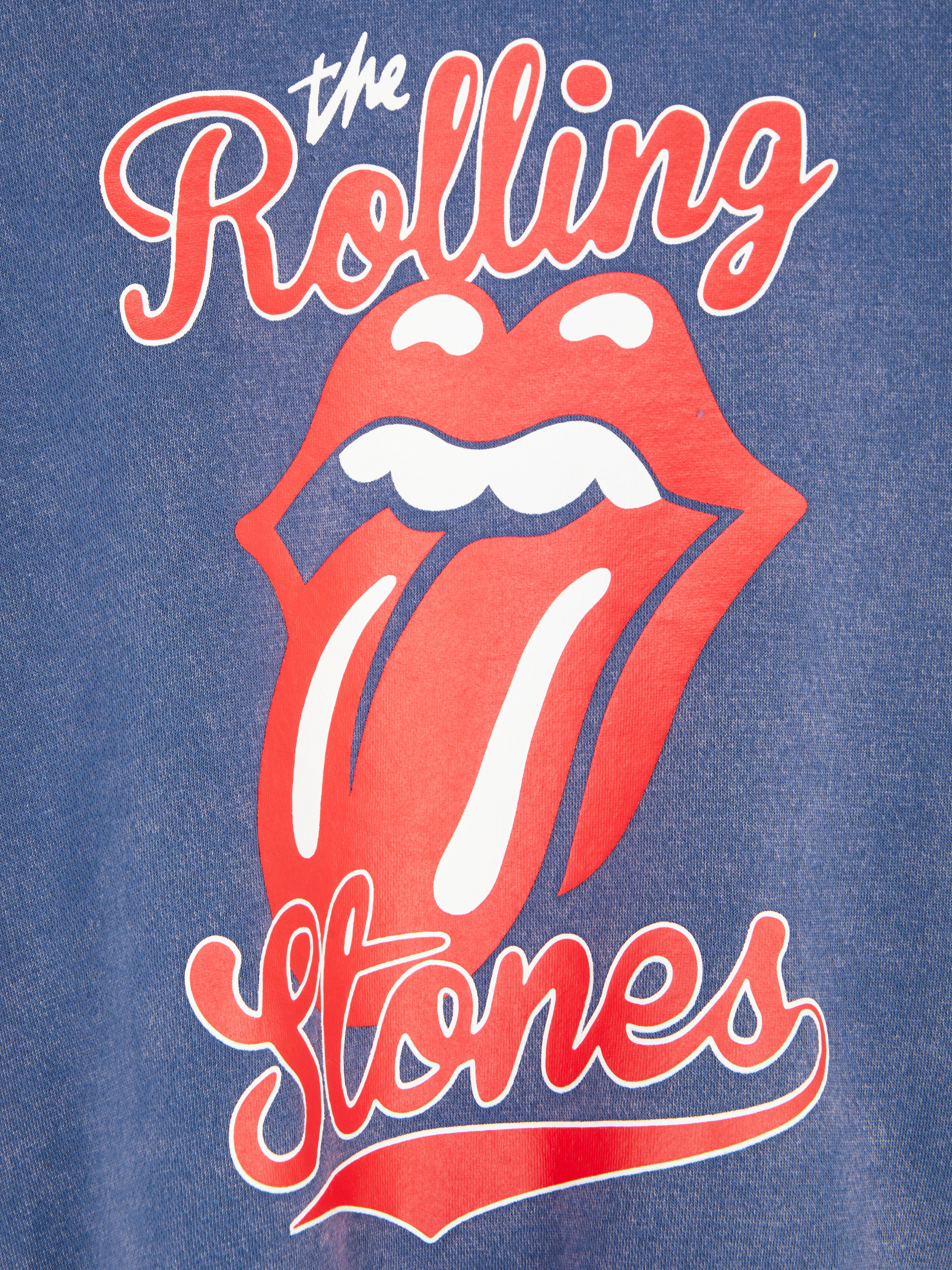 Girls Blue The Rolling Stones Crew Neck Sweatshirt