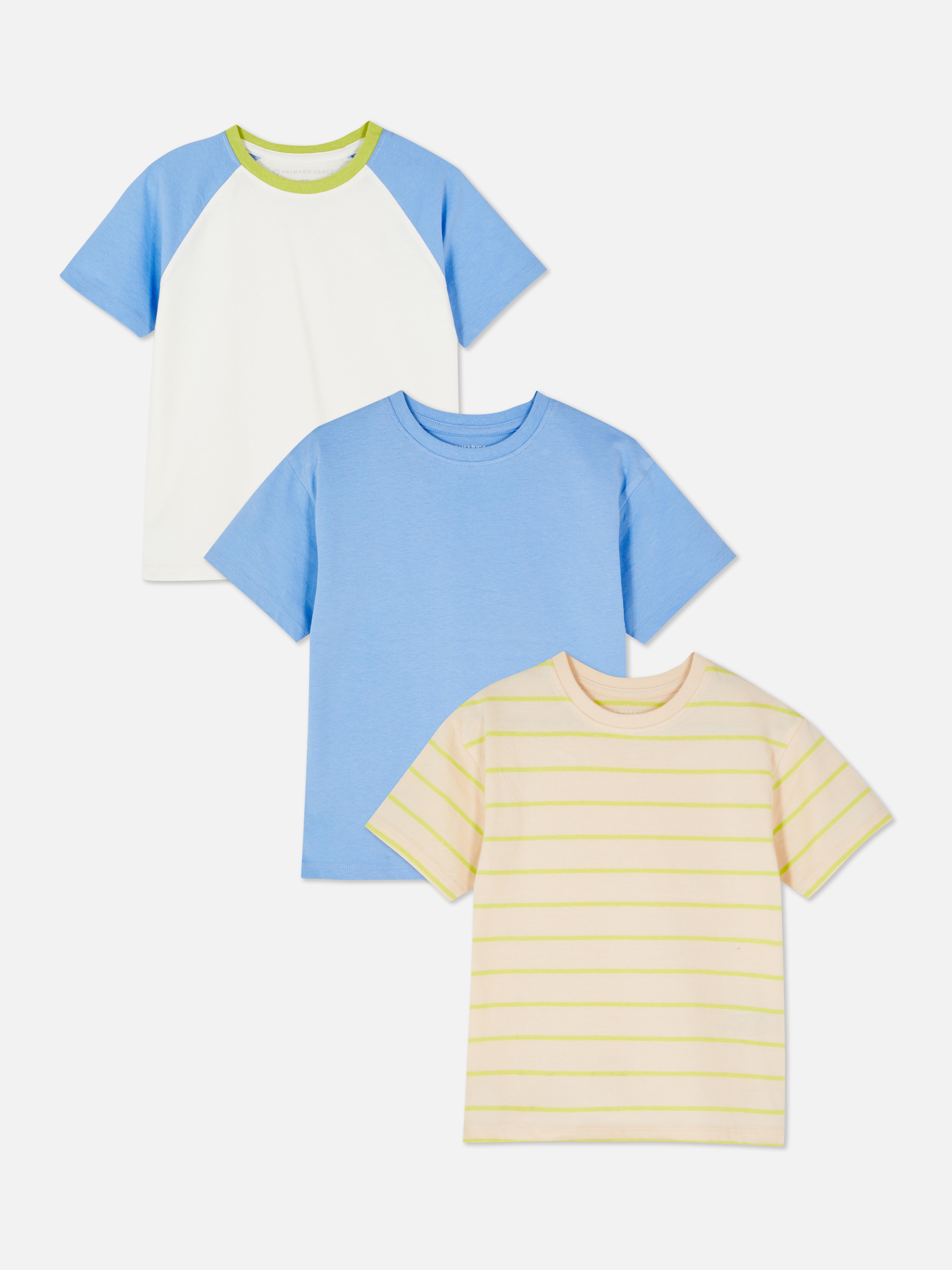 3pk Assorted Short Sleeve T-shirts