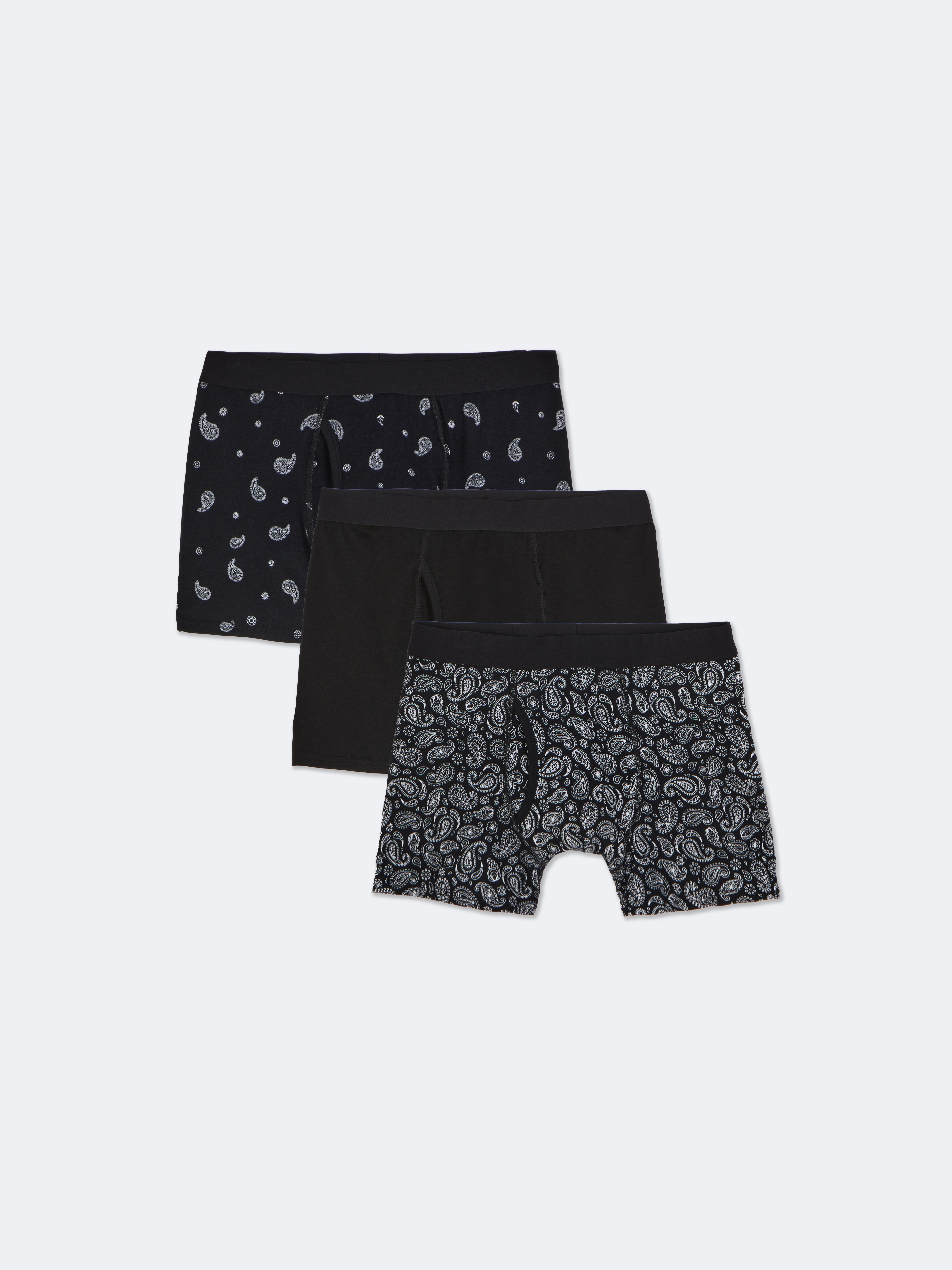 3-Pack Space Dye Boxer Briefs