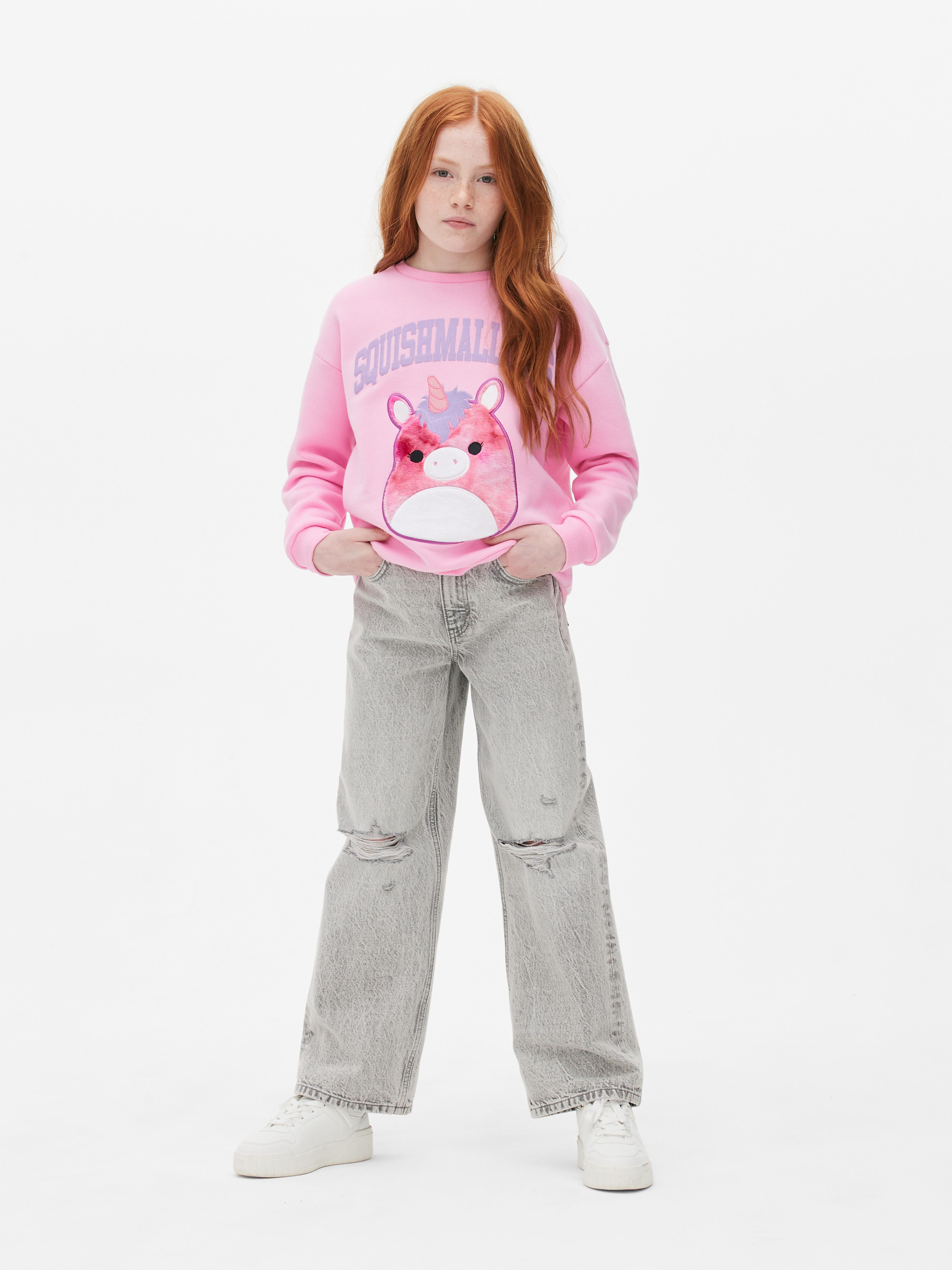 Girls Pink Squishmallow Graphic Sweatshirt | Primark