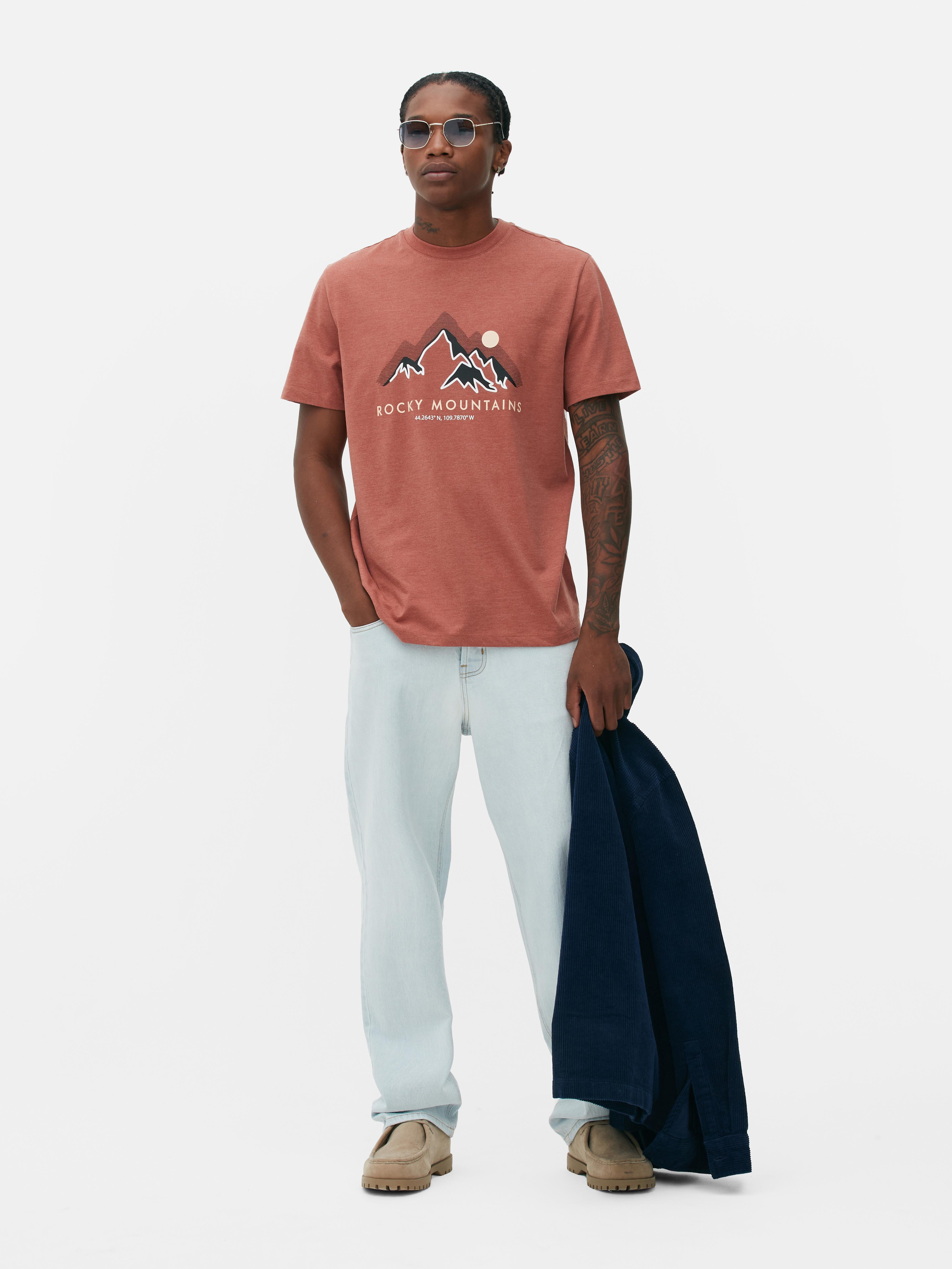 Rocky Mountains Graphic T-shirt