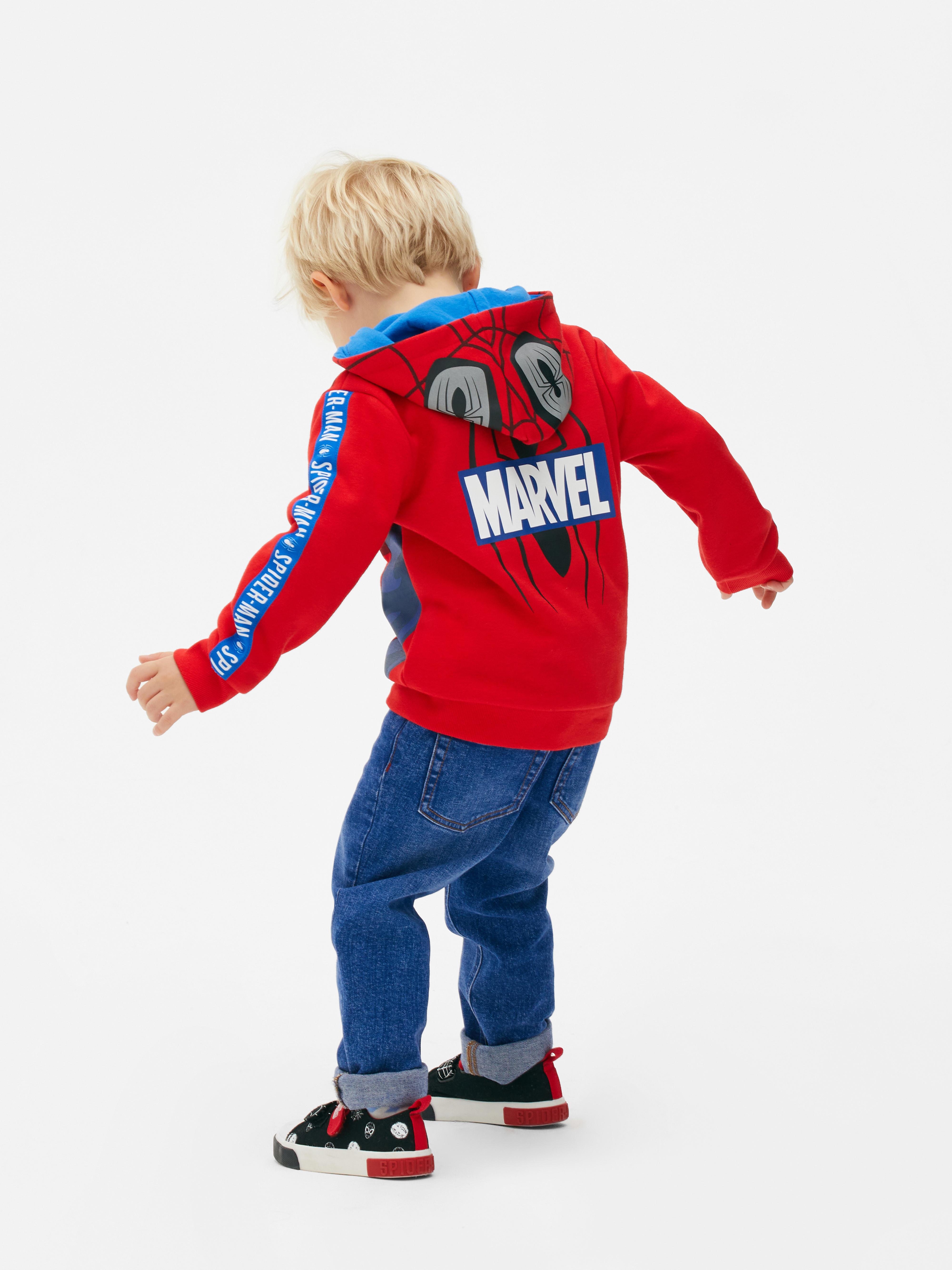 Marvel Sudadera con capucha Spider-Man para niño pequeño