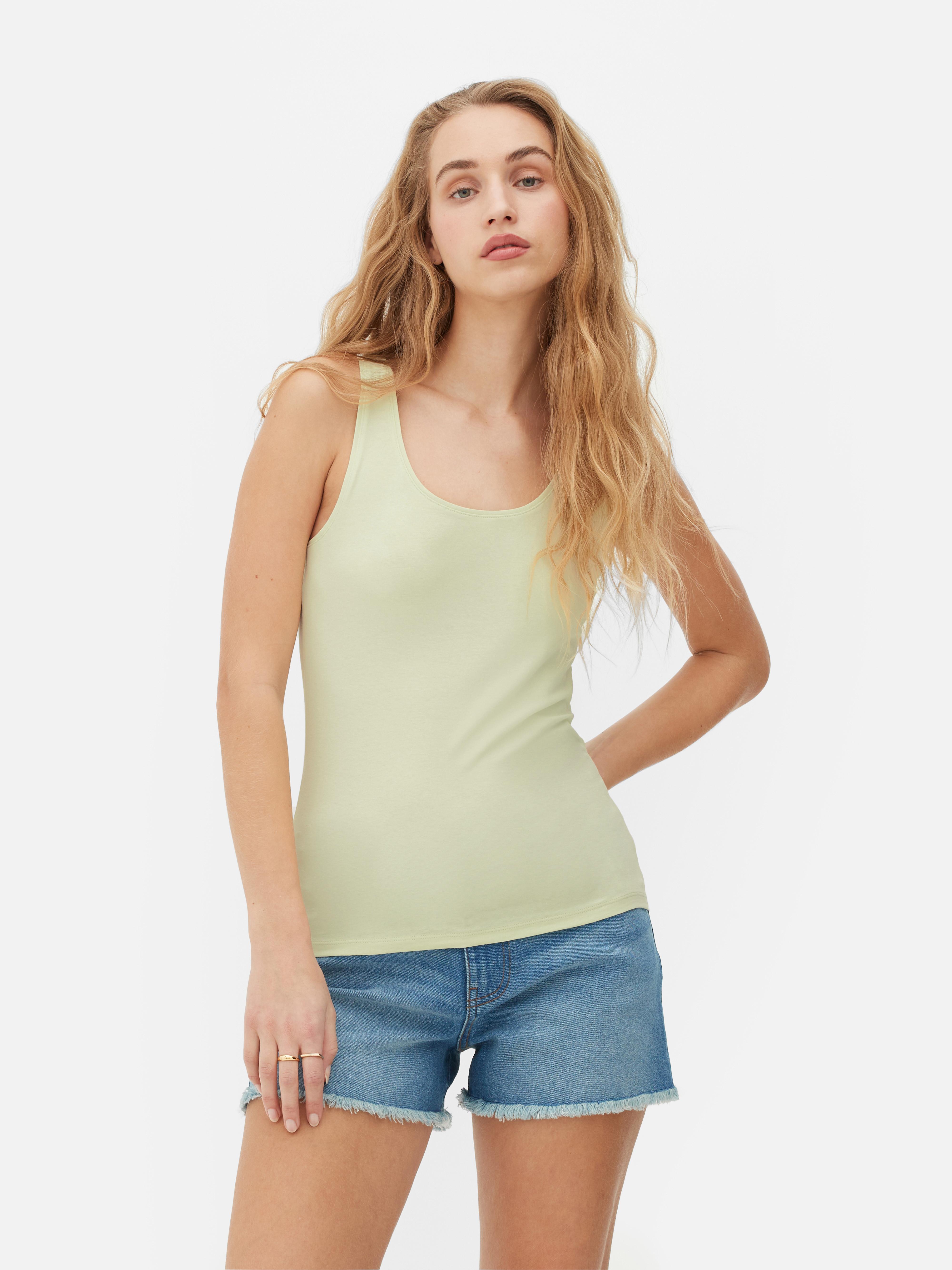 camisetas basicas tirantes mujer primark