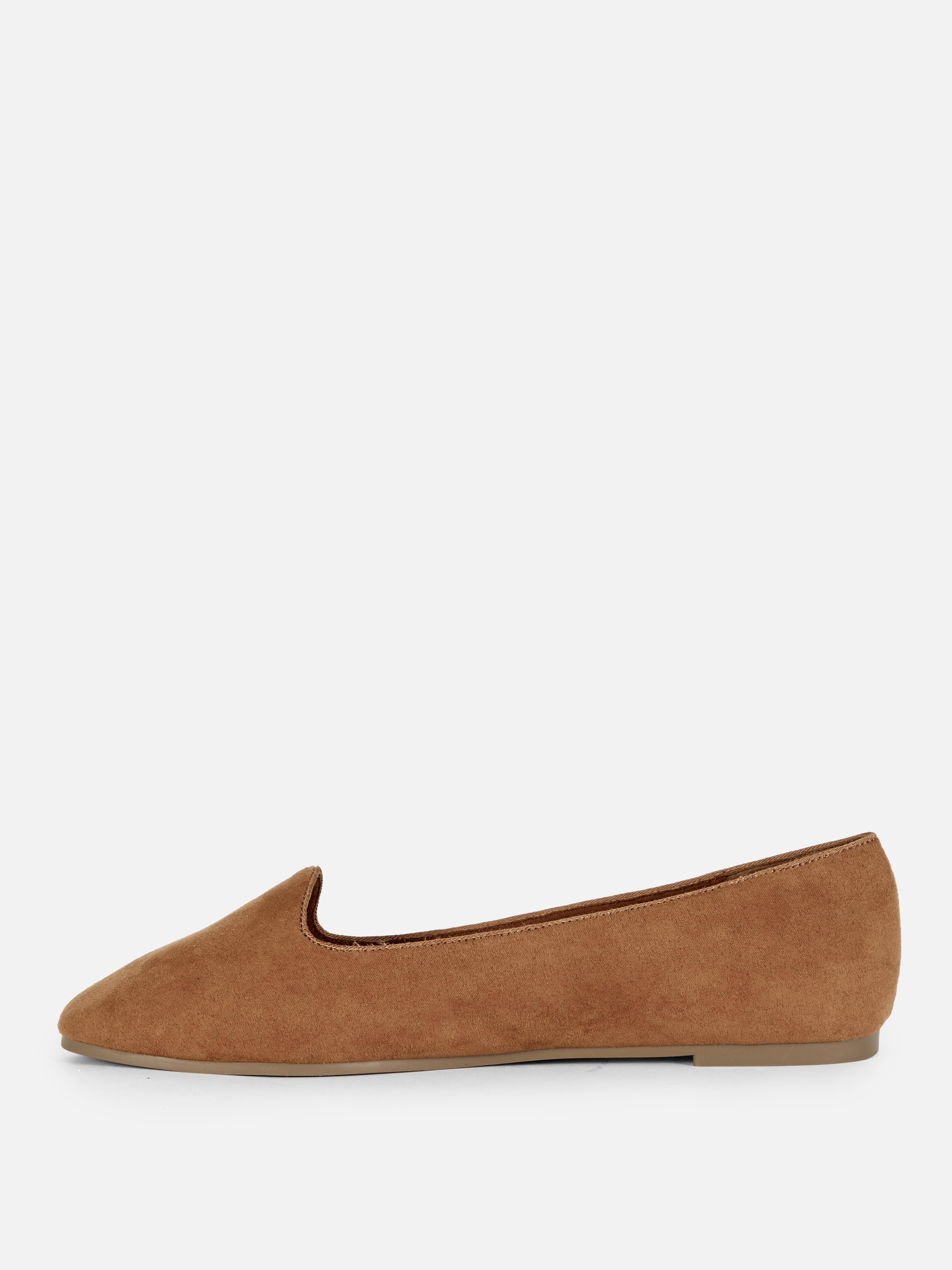 Ballerine in camoscio sintetico