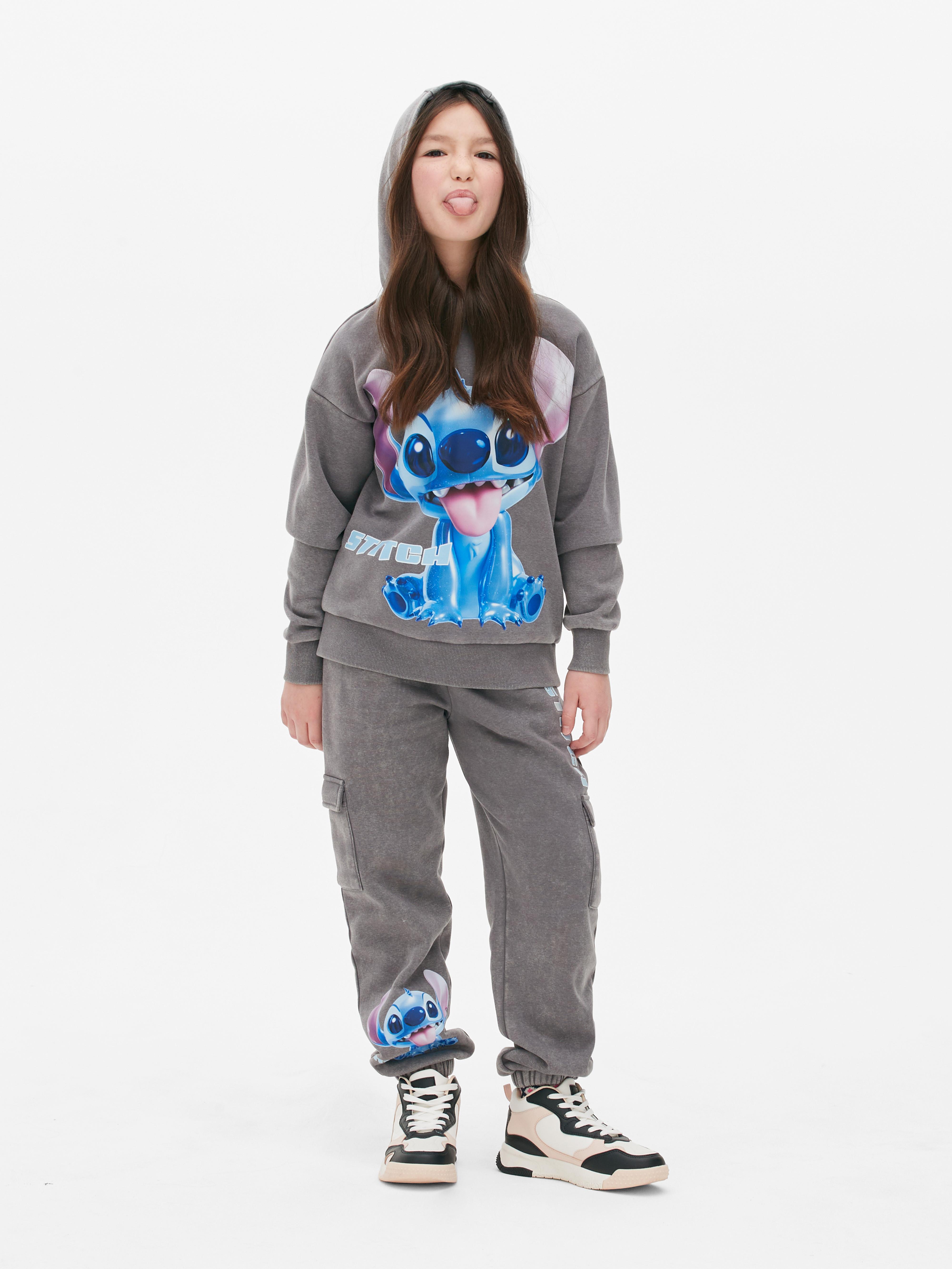 Girls Grey Marl Disney's Mickey Mouse Joggers