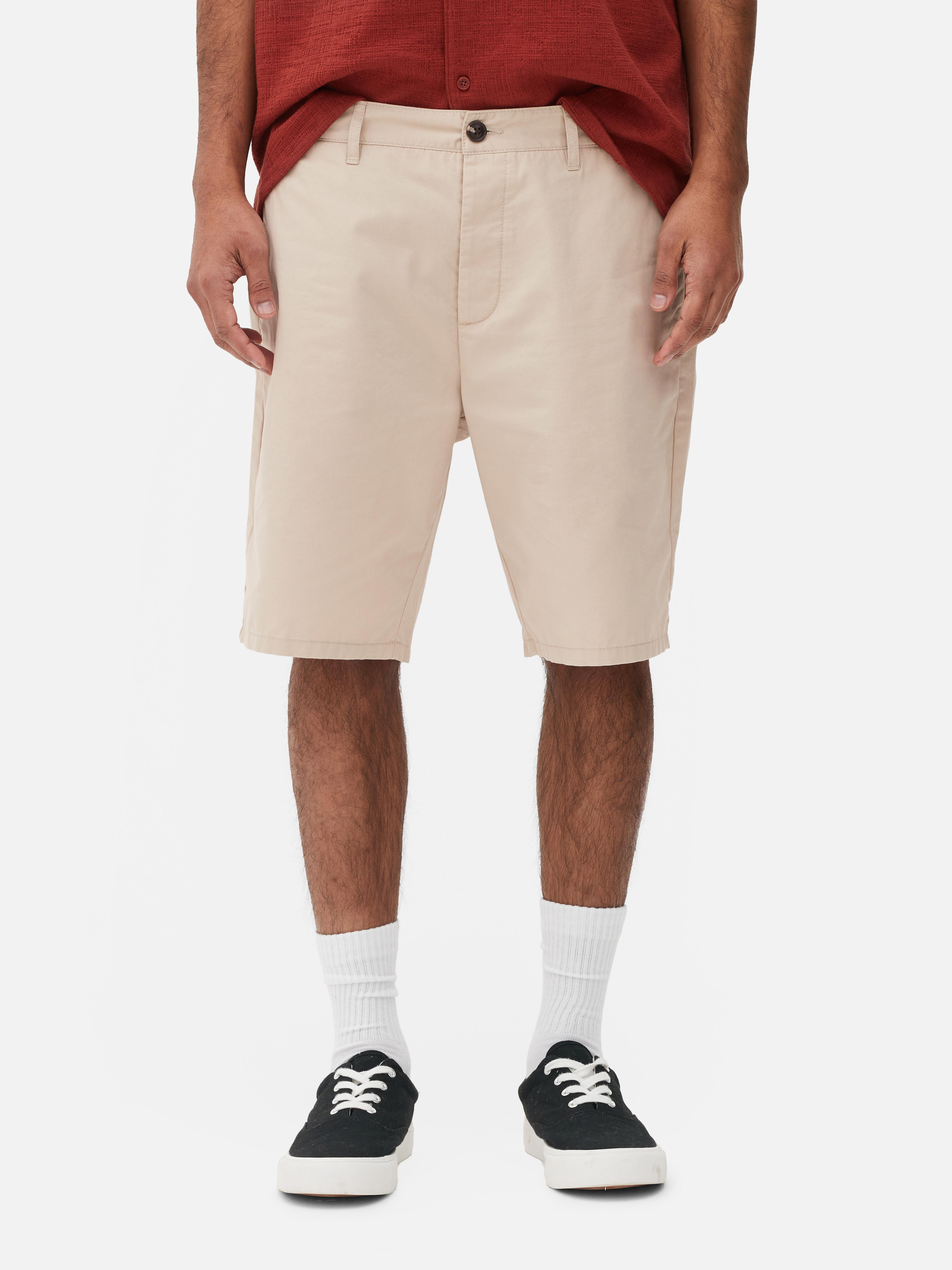 Mens chino shorts primark sale