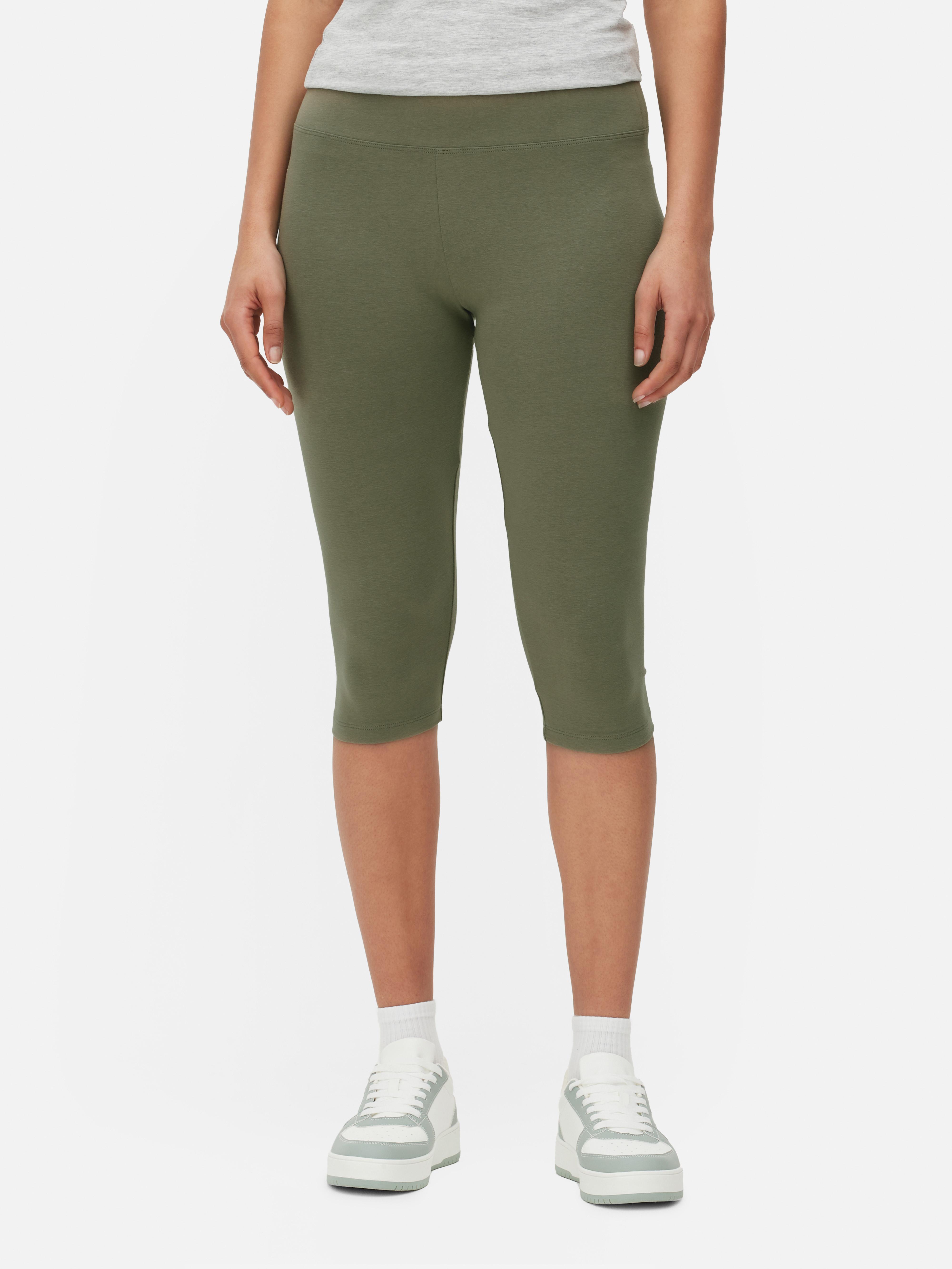 PRANA 241411 WOMENS Olympia Activewear Leggings Capri Cool Green Size Large  $74.59 - PicClick AU