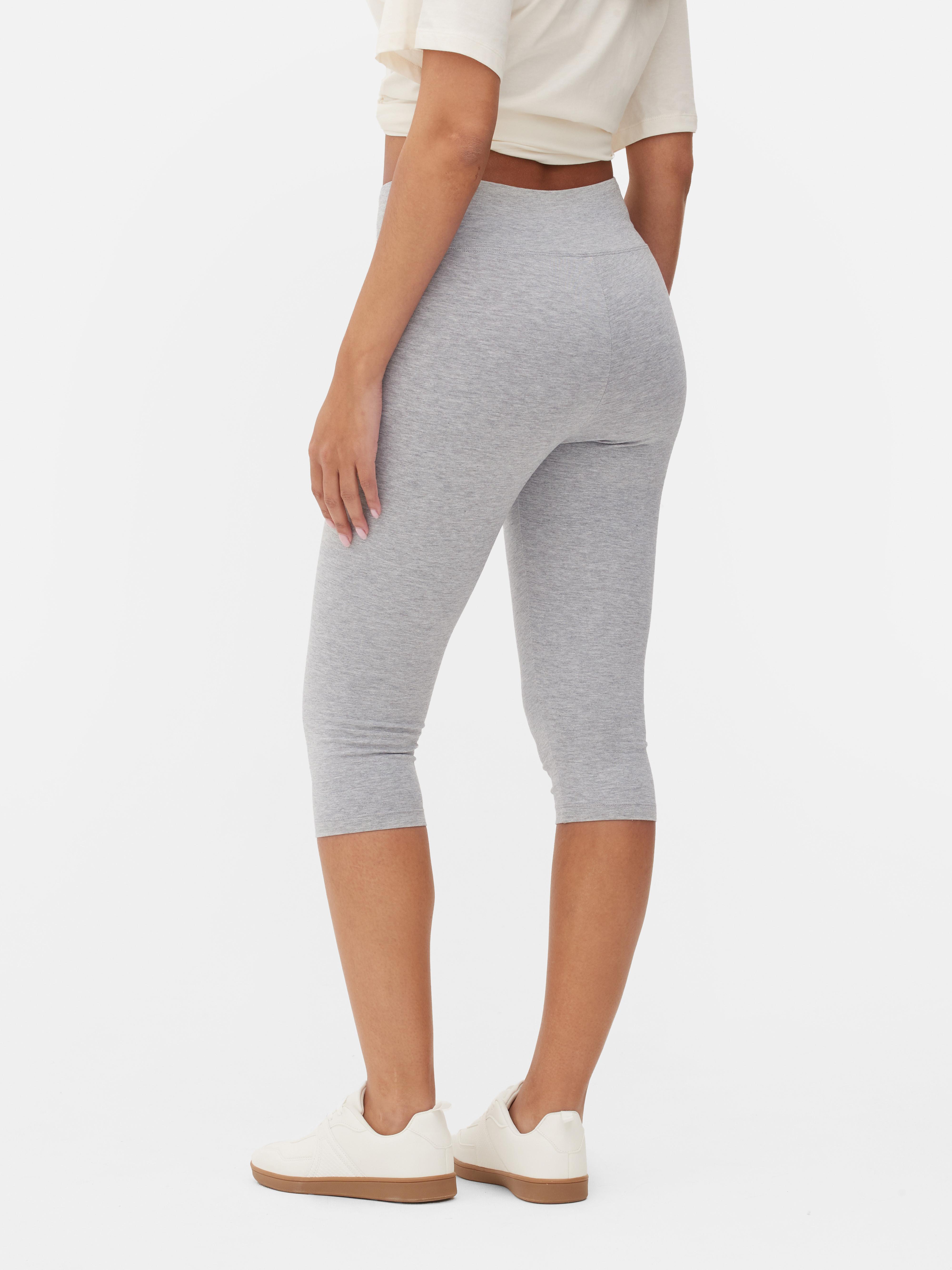 White cropped 2025 leggings primark