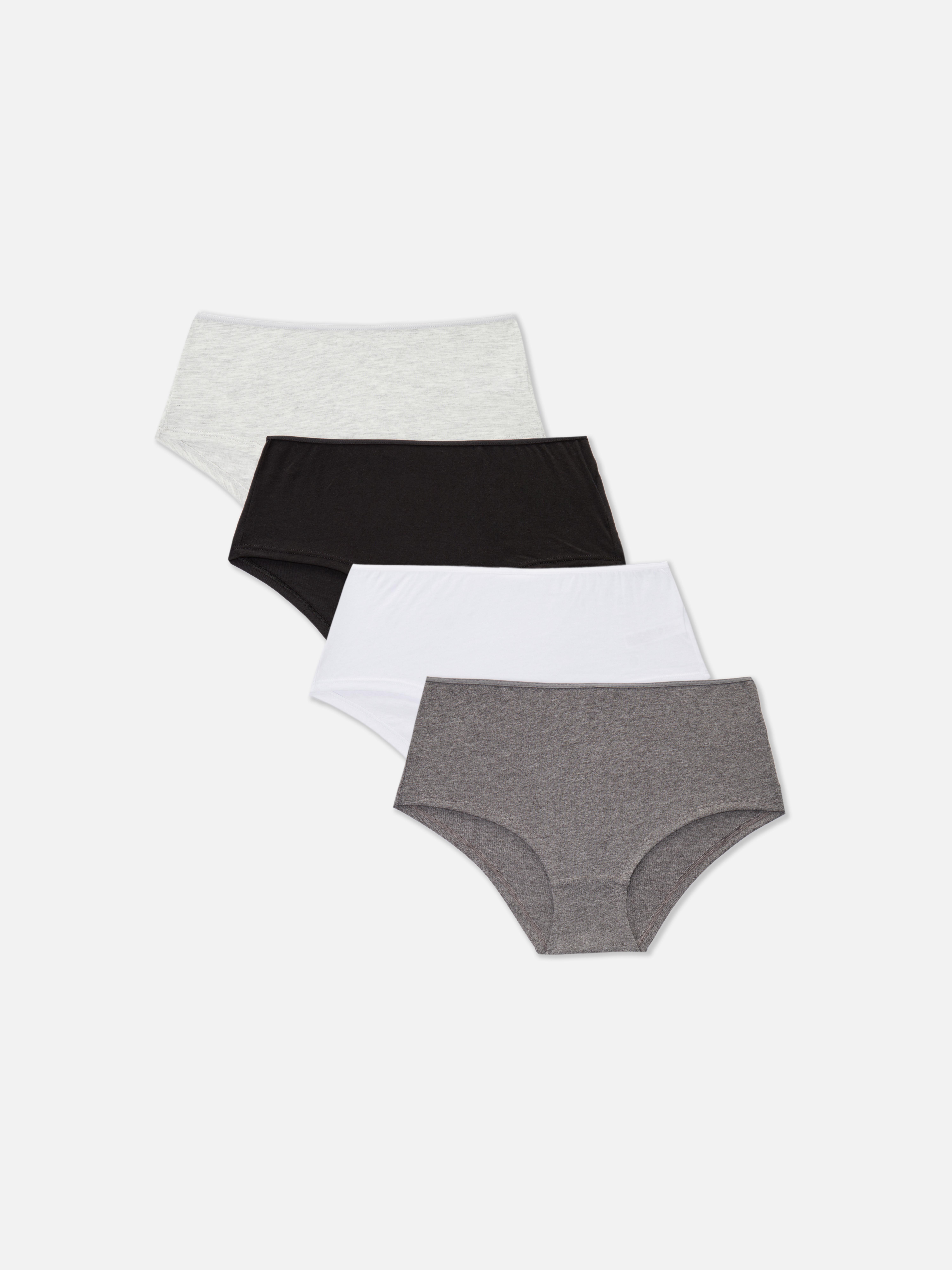 4-Pack High-Waist Full Briefs