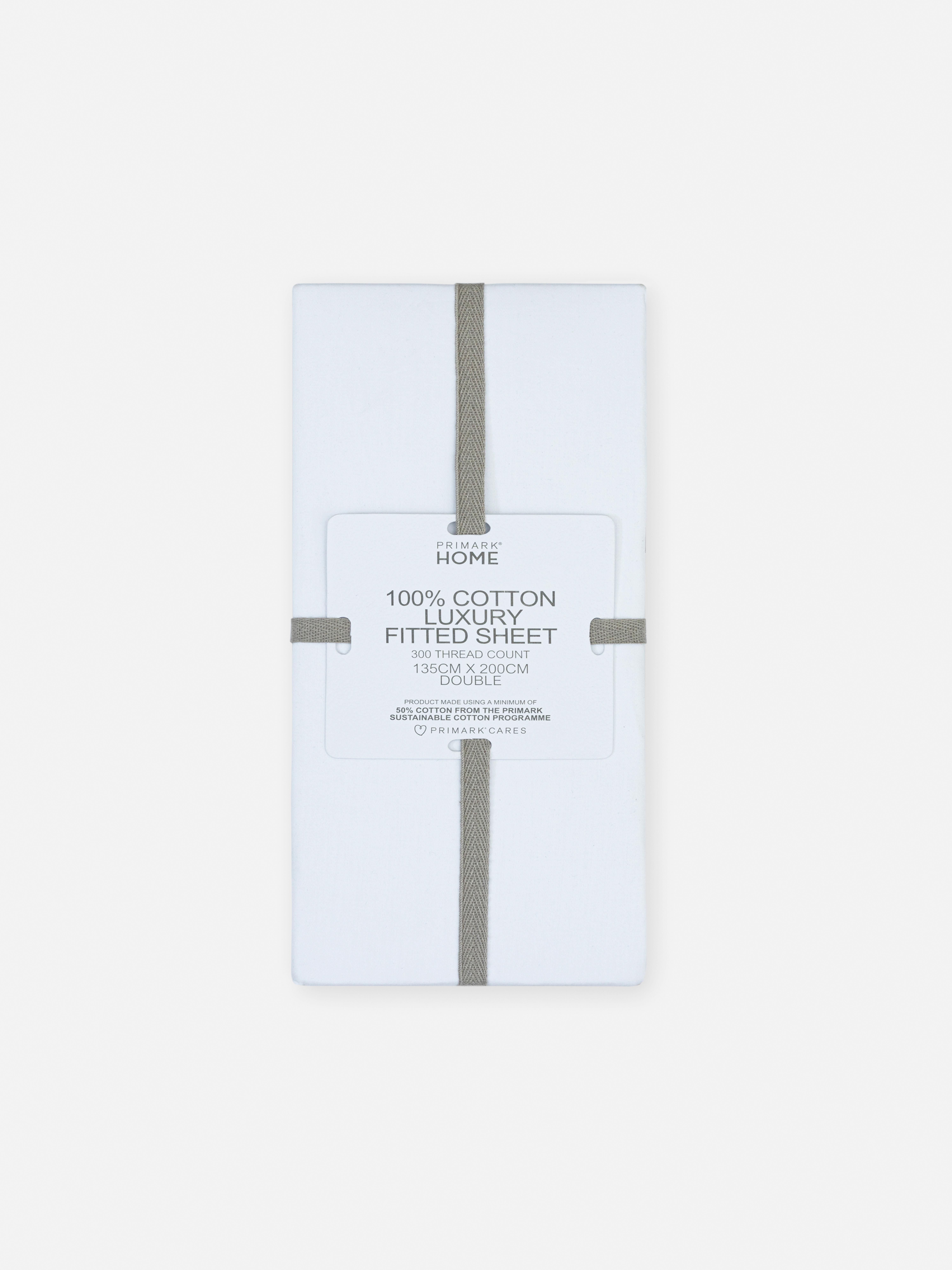 300 Thread Count Double Fitted Sheet