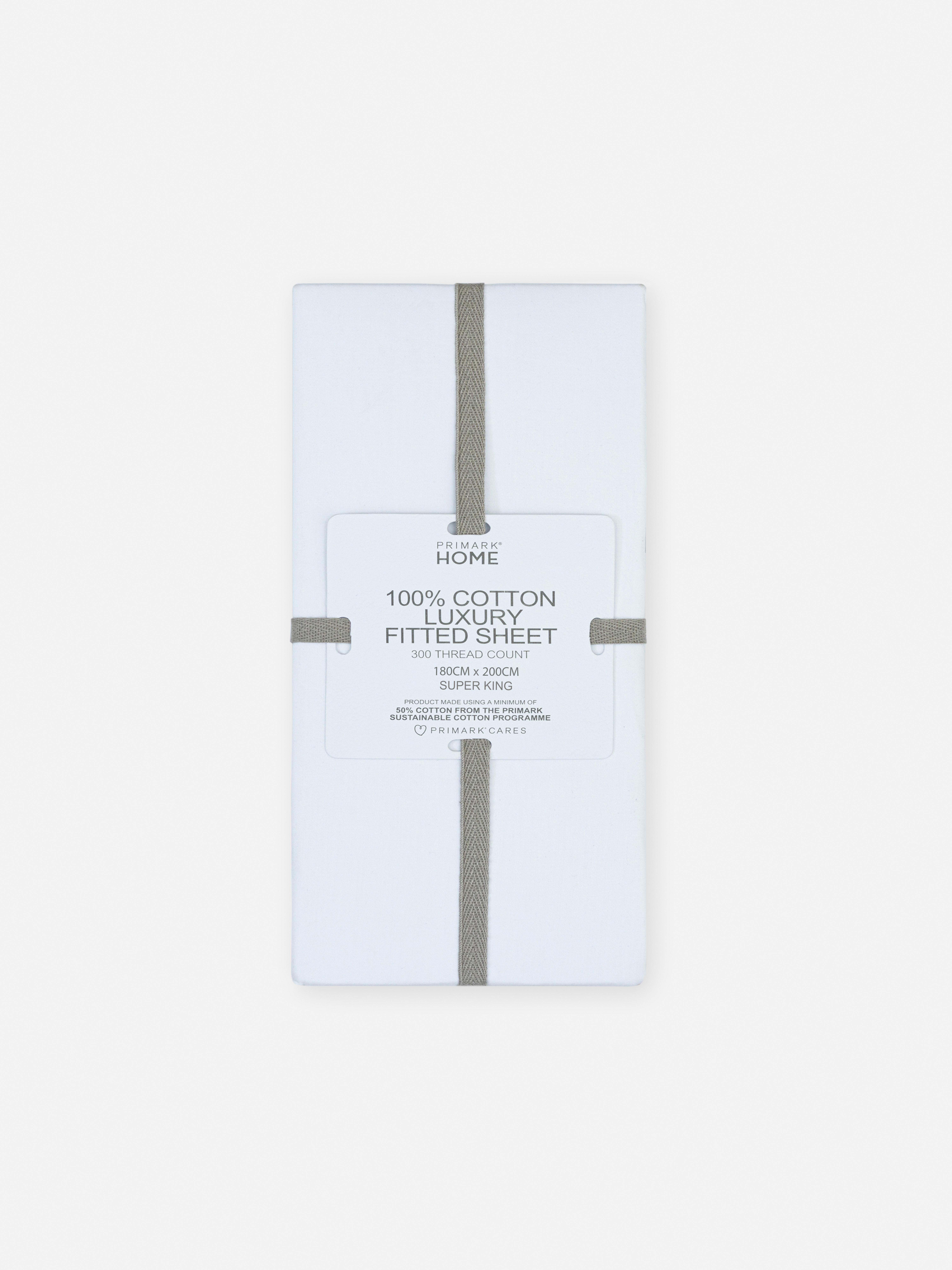 300 Thred Count Super King Fitted Sheet