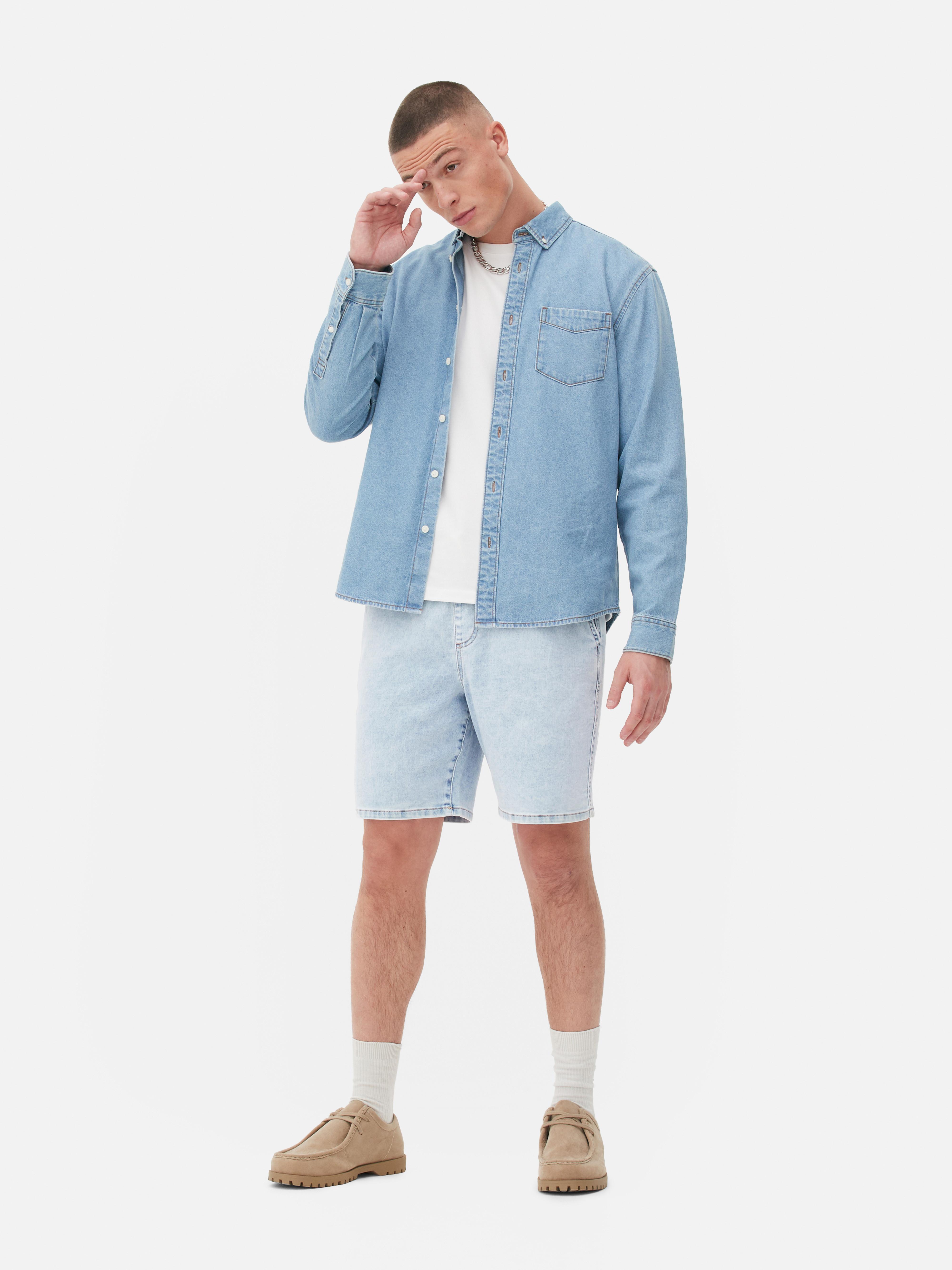 Bermudashorts aus Denim