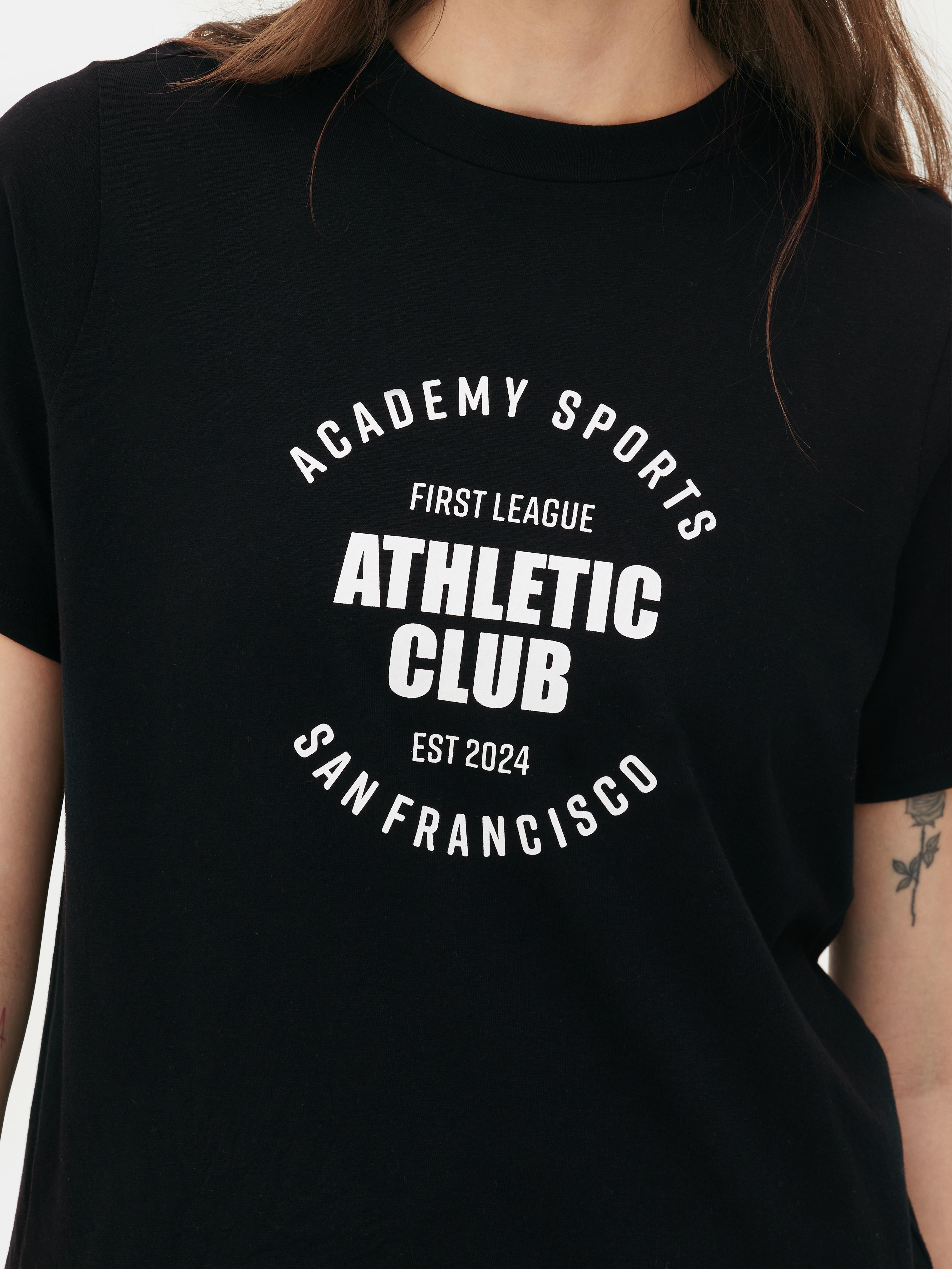 Women's Black 2 Graphic Cotton TShirt Primark