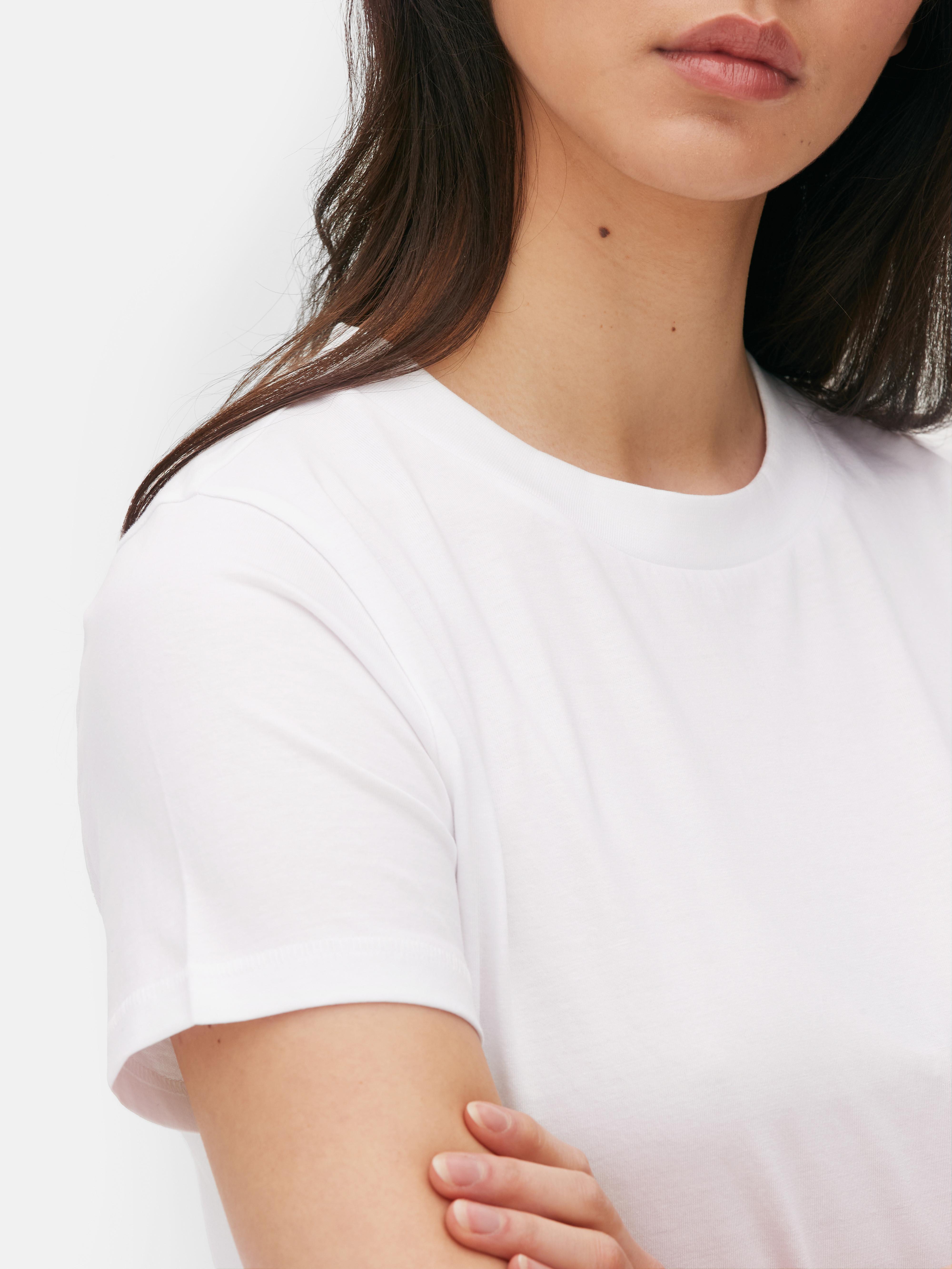 Cheap white t shirts primark online