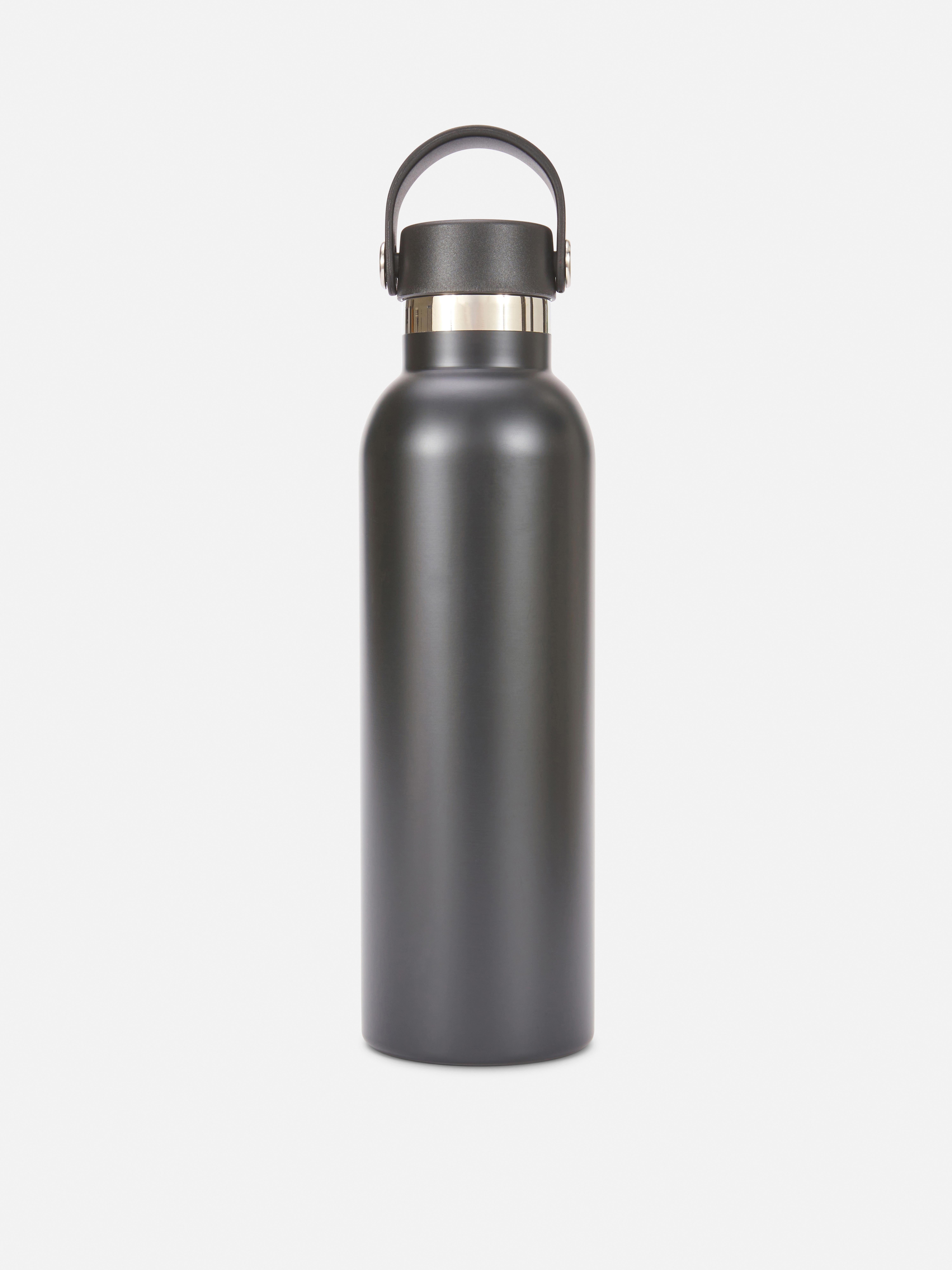 Edelstahl-Trinkflasche mit Griff