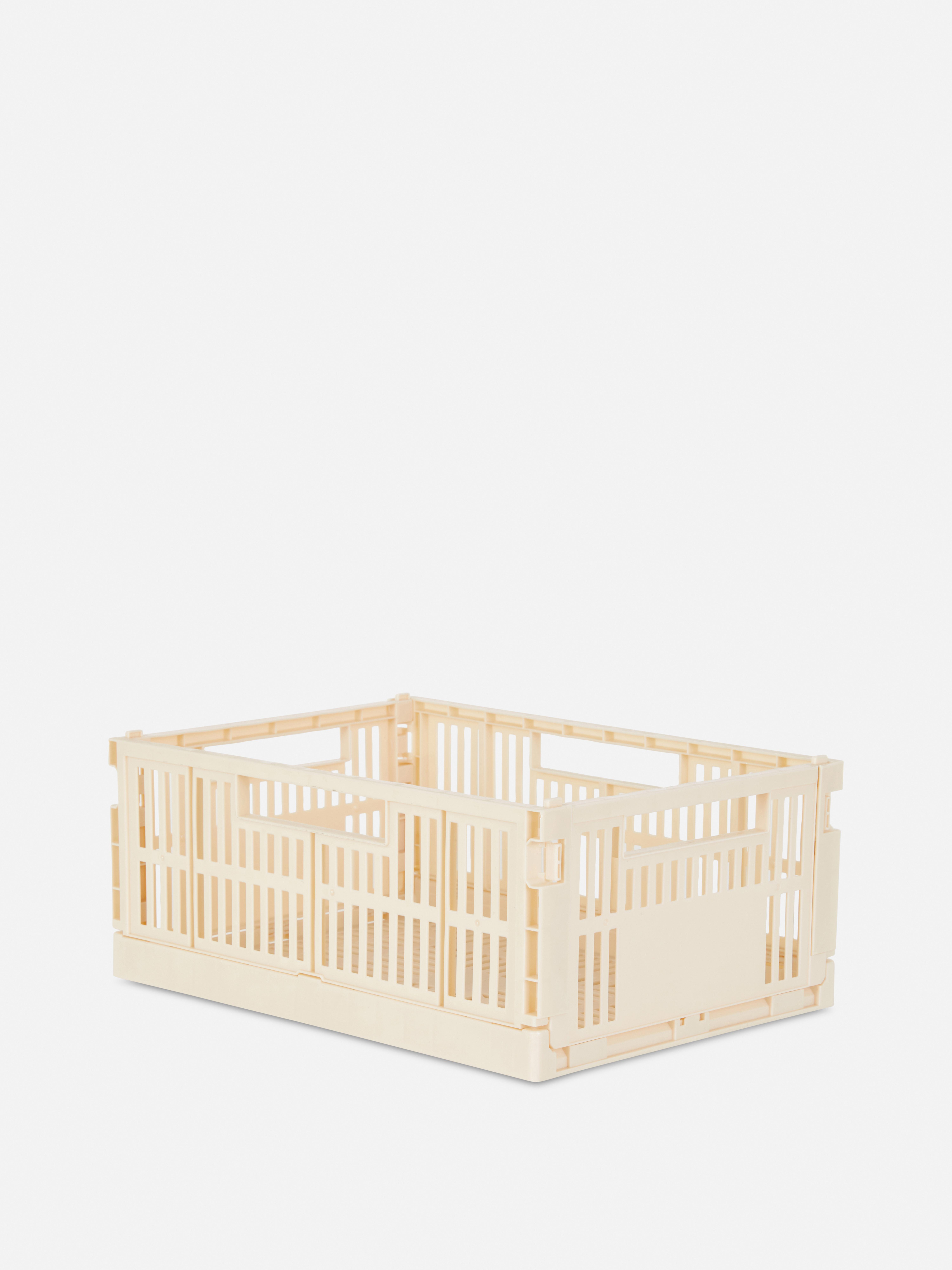 Caisse de rangement pliable Beige