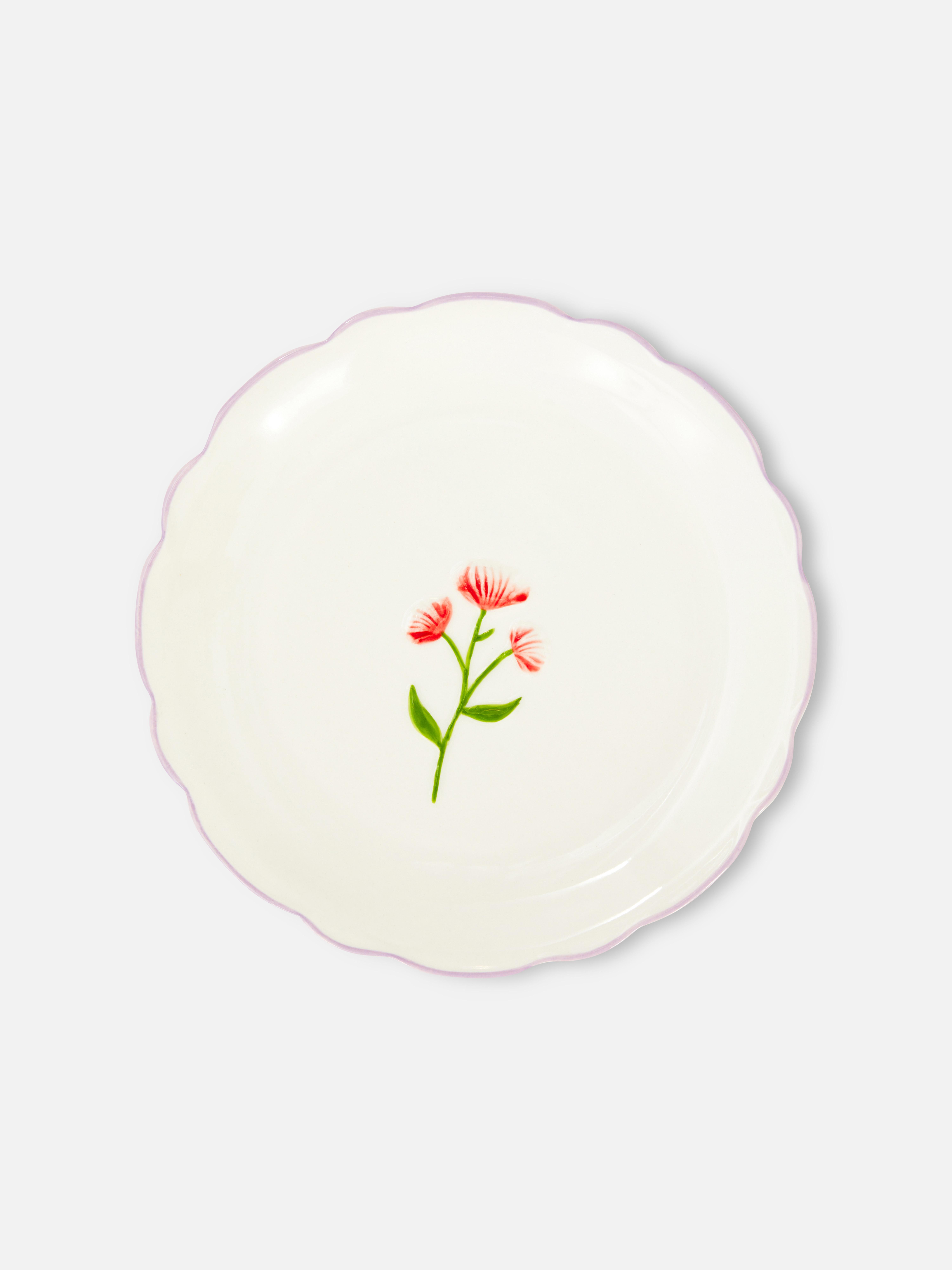 Minimalist Flower Side Plate