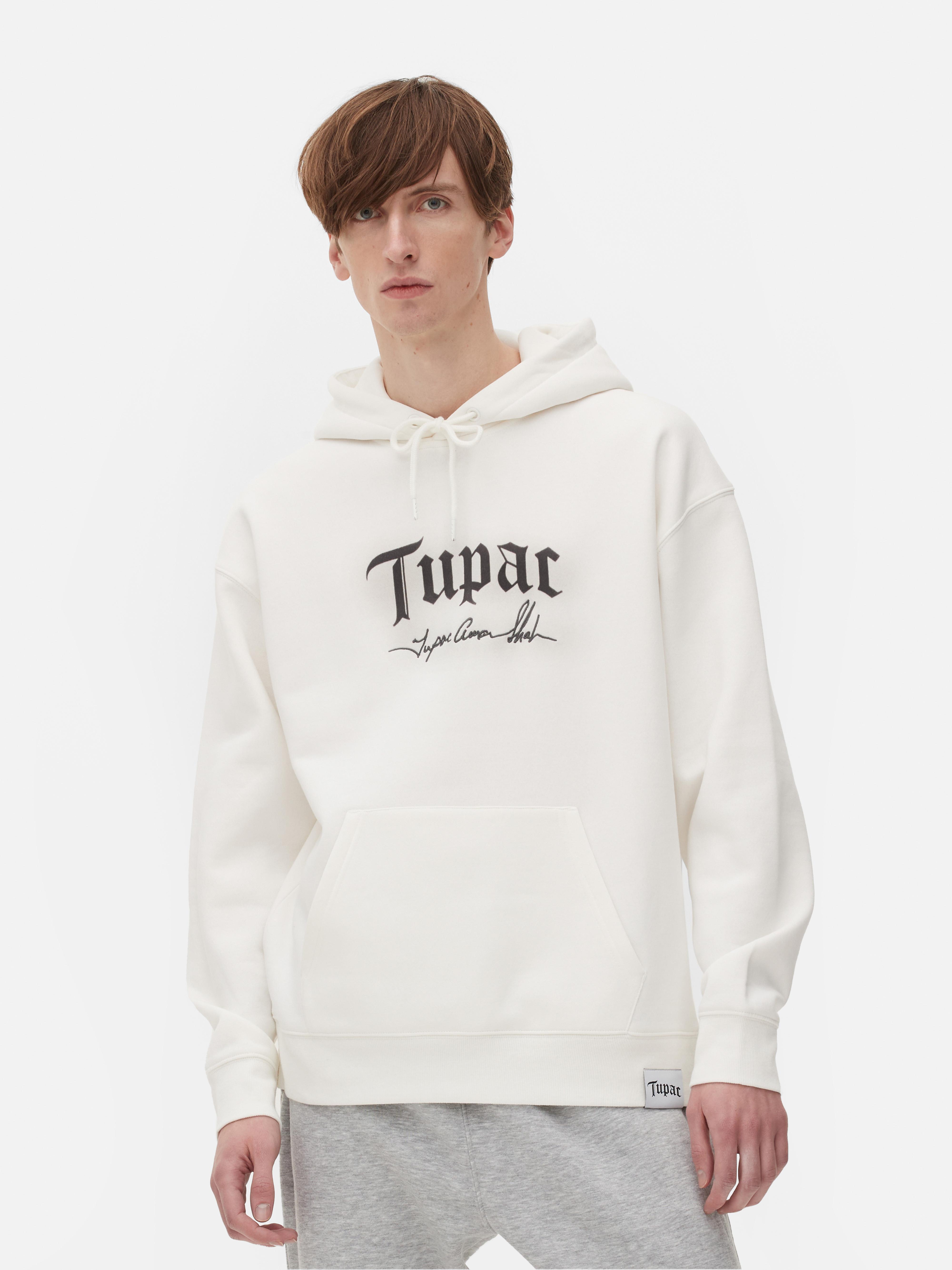 Sudadera con capucha con motivo de Tupac