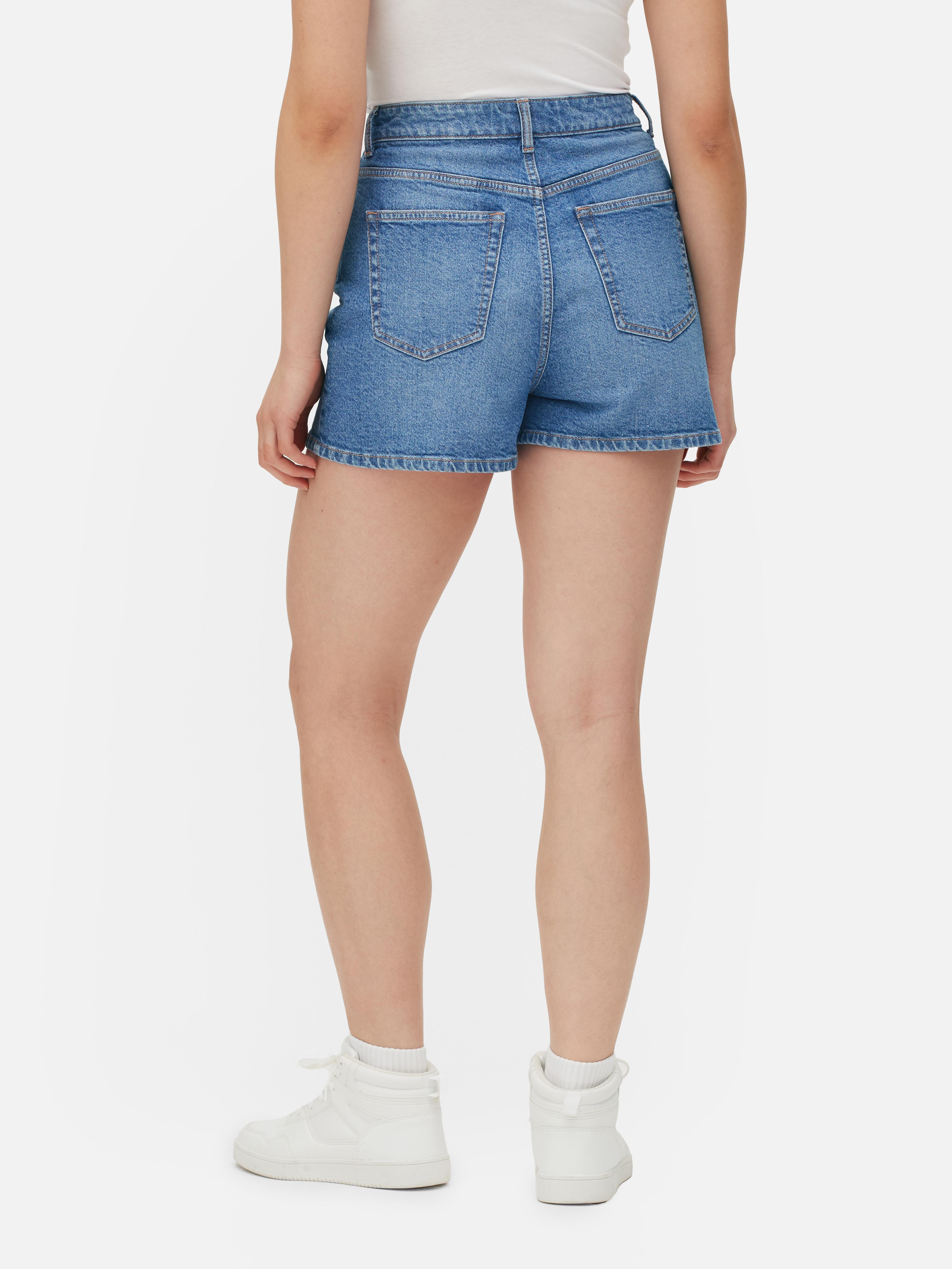 Denim Mom Shorts