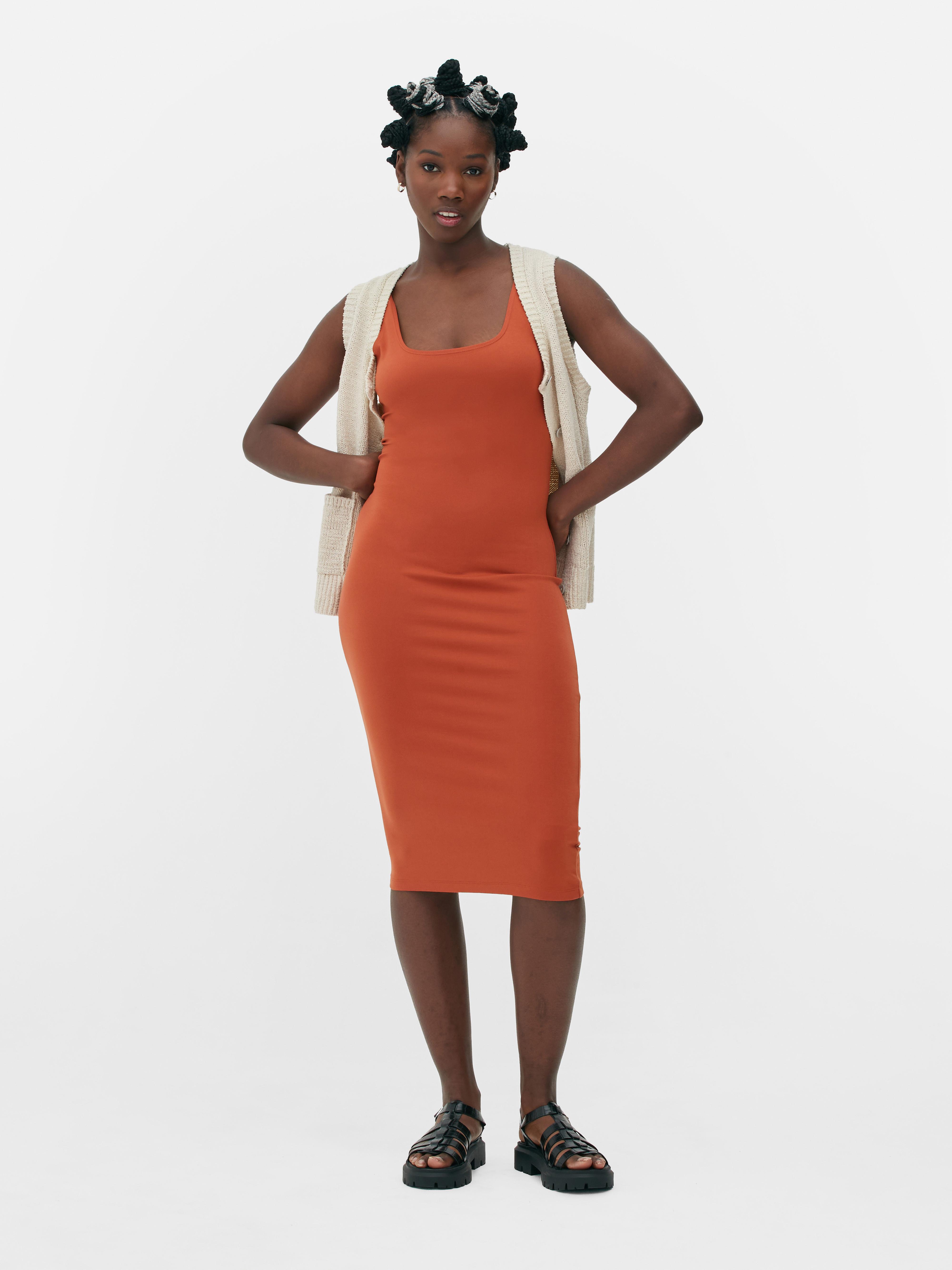 Primark orange dress hotsell