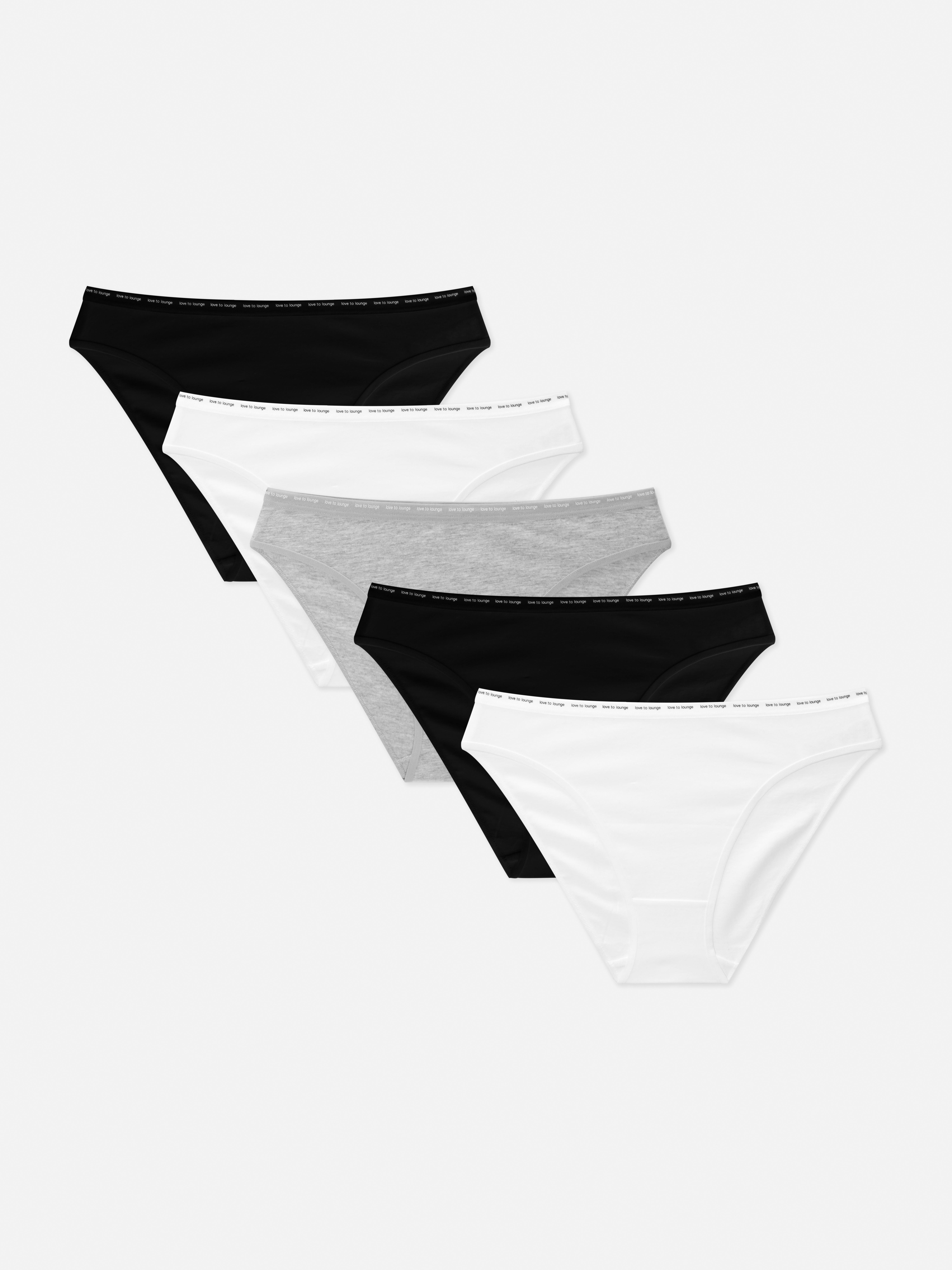 Women's Lace Knickers Panties Brazillian Full Brief Soft Underwear Primark