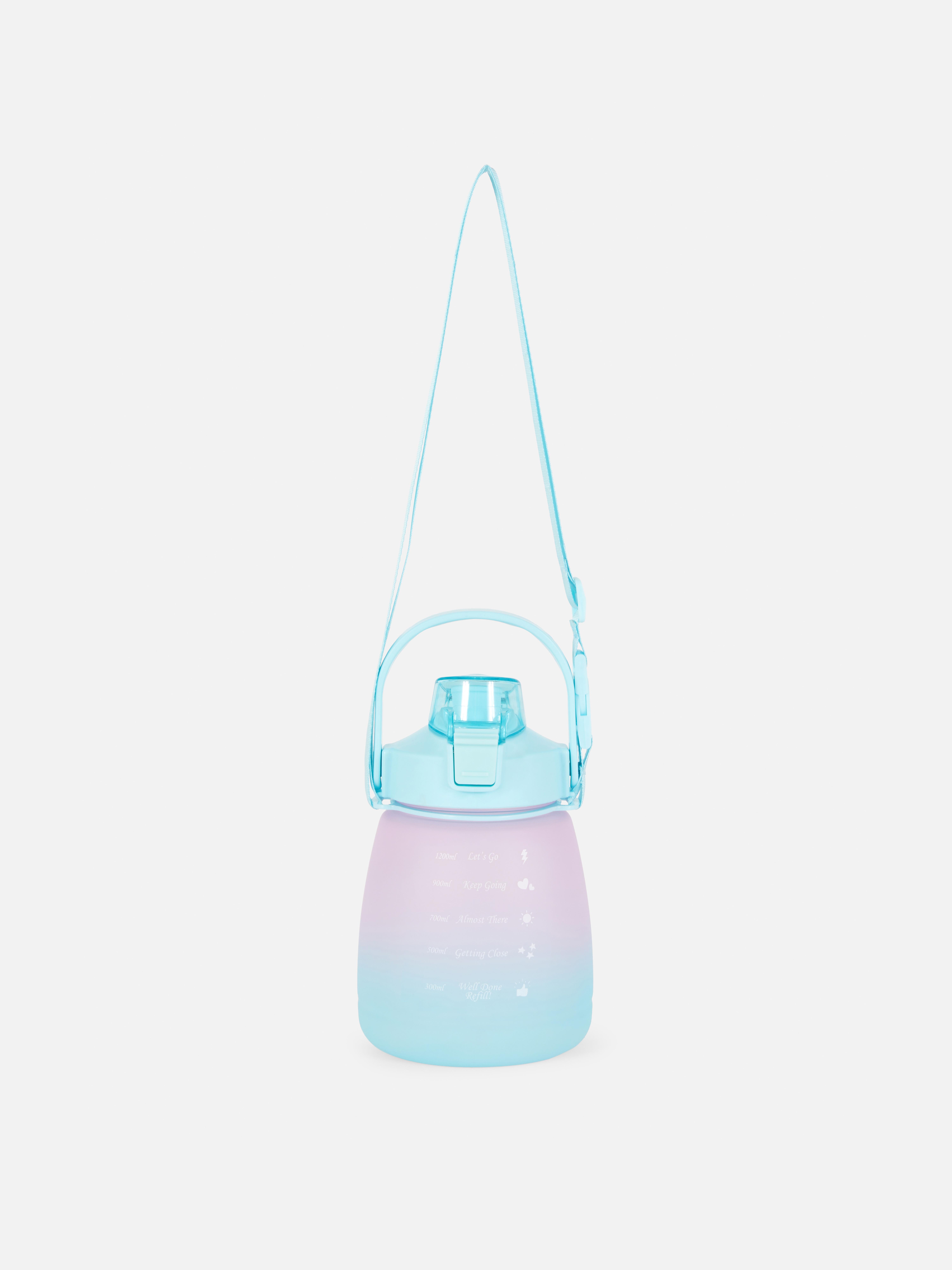 Mini ombre steklenica za vodo s cilji