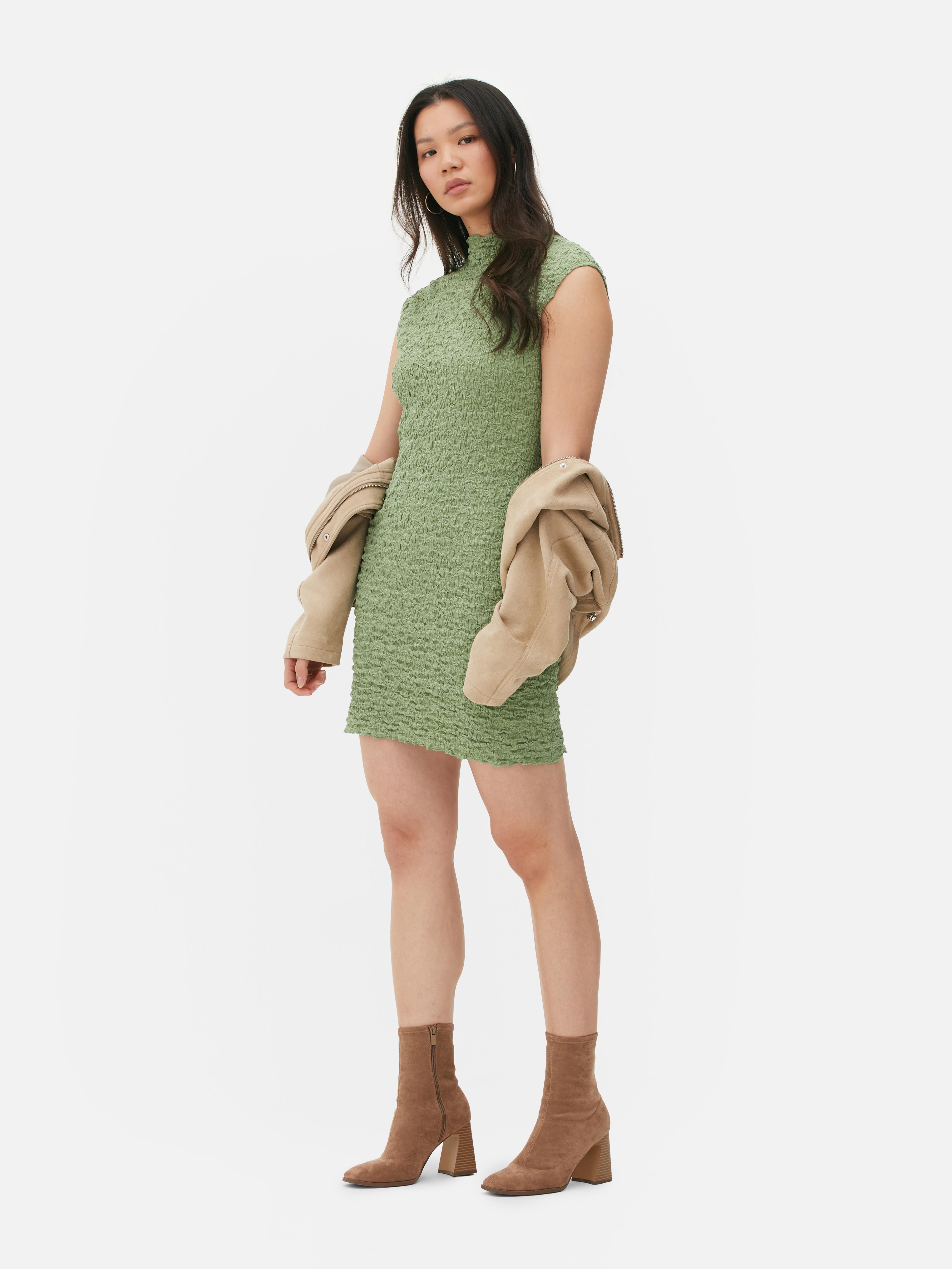 Primark green dress best sale