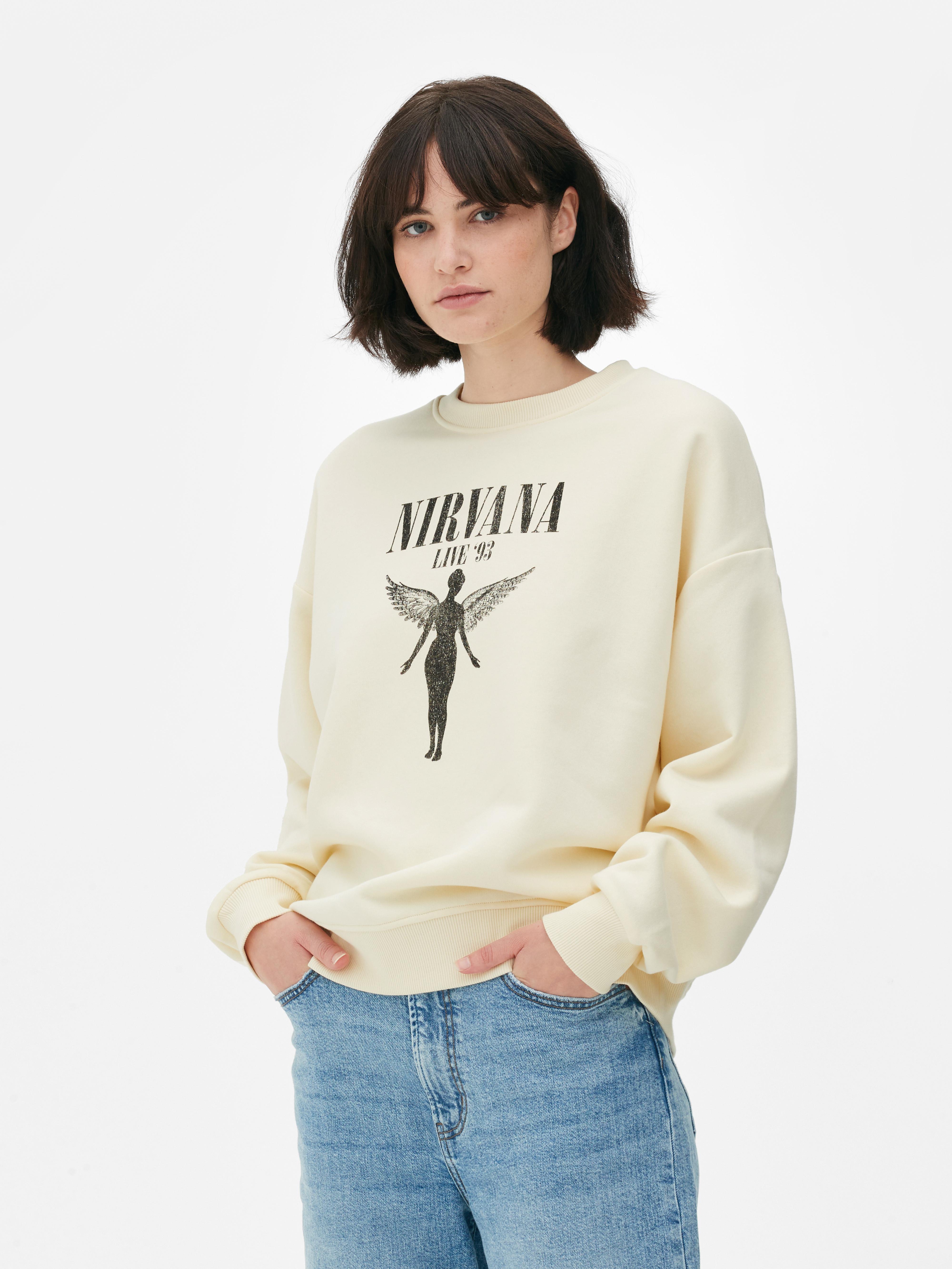 Nirvana shop hoodie primark