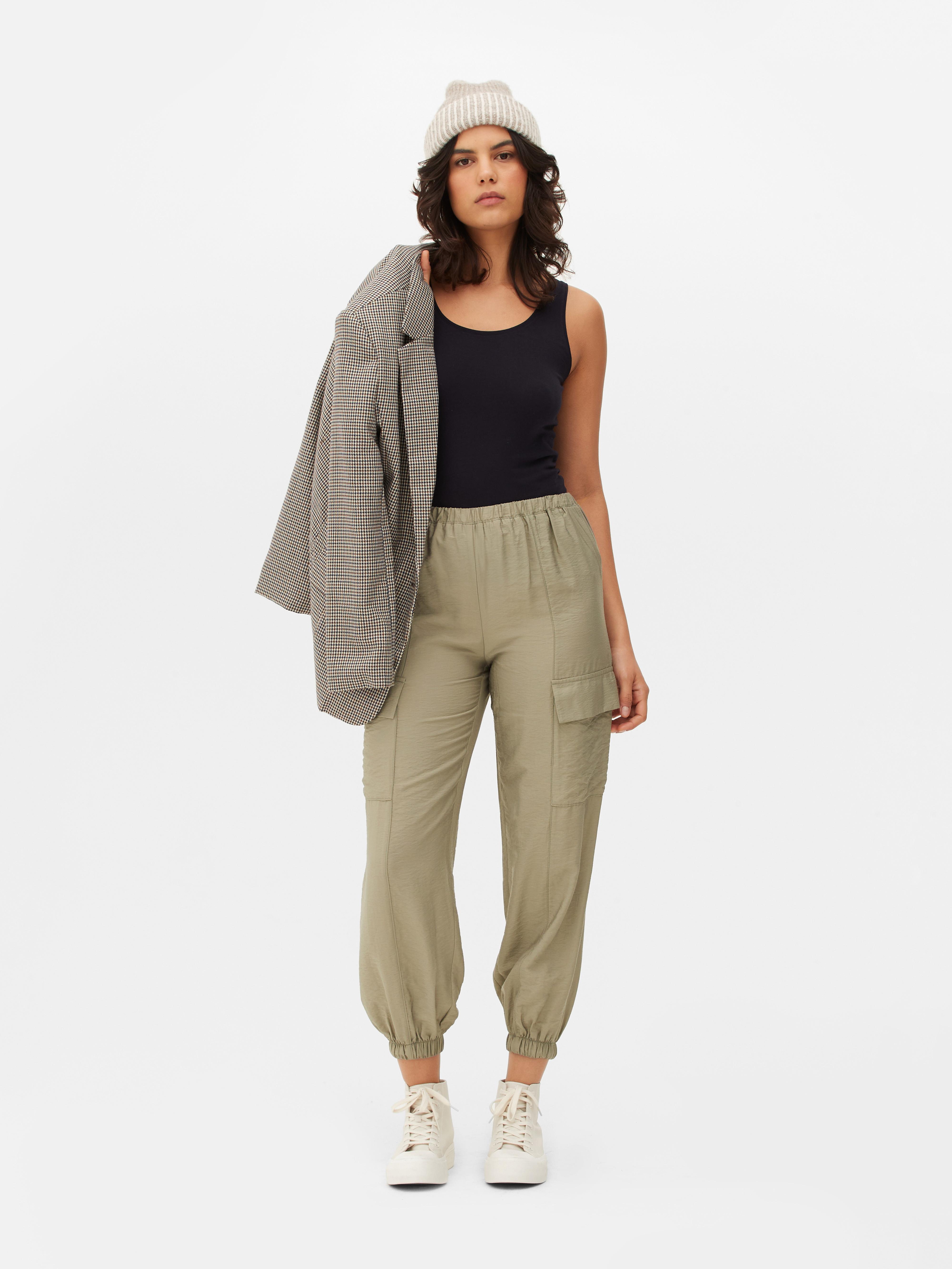 Pantalon cargo coupe décontractée