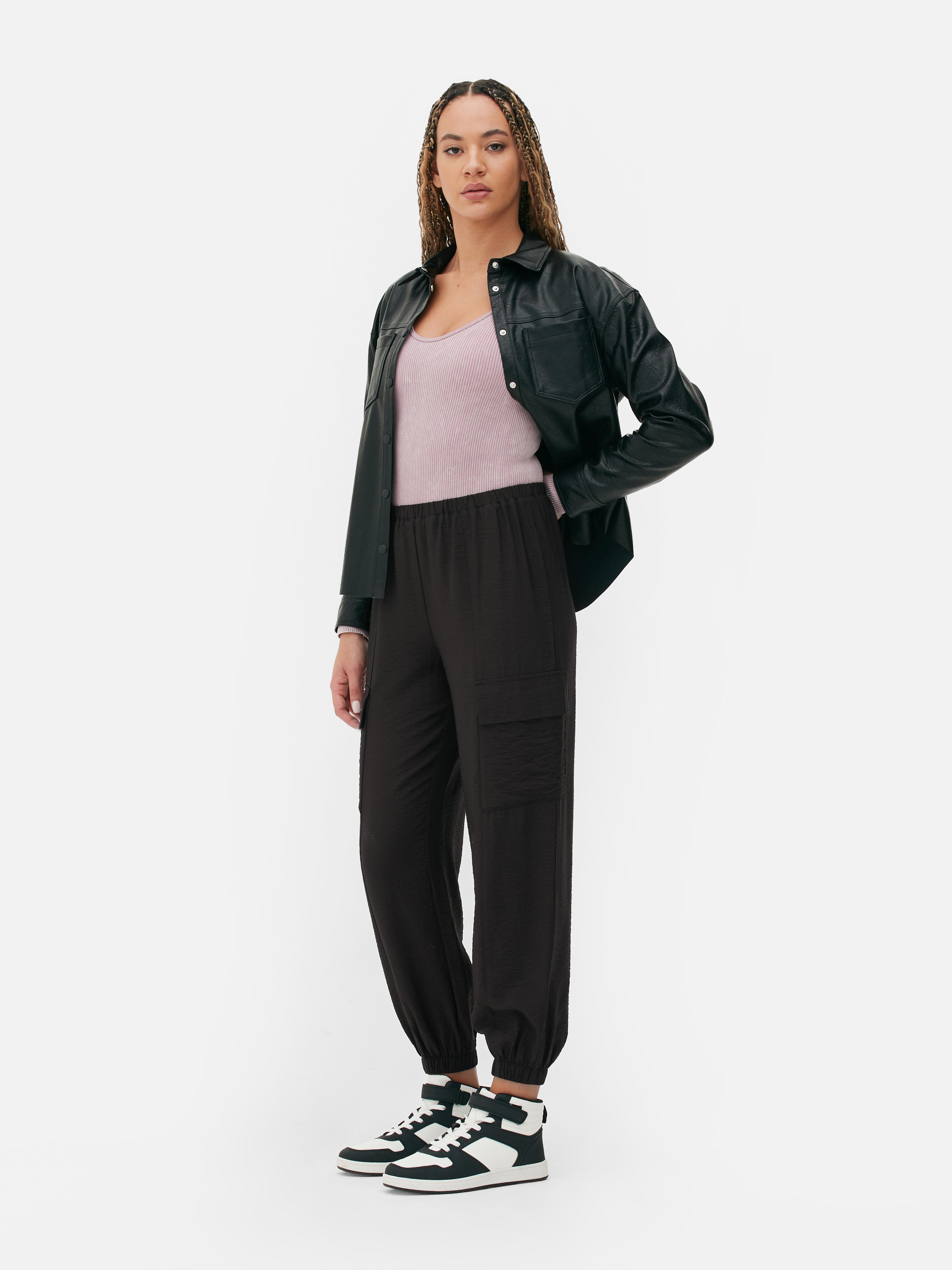 Pantalon cargo coupe décontractée