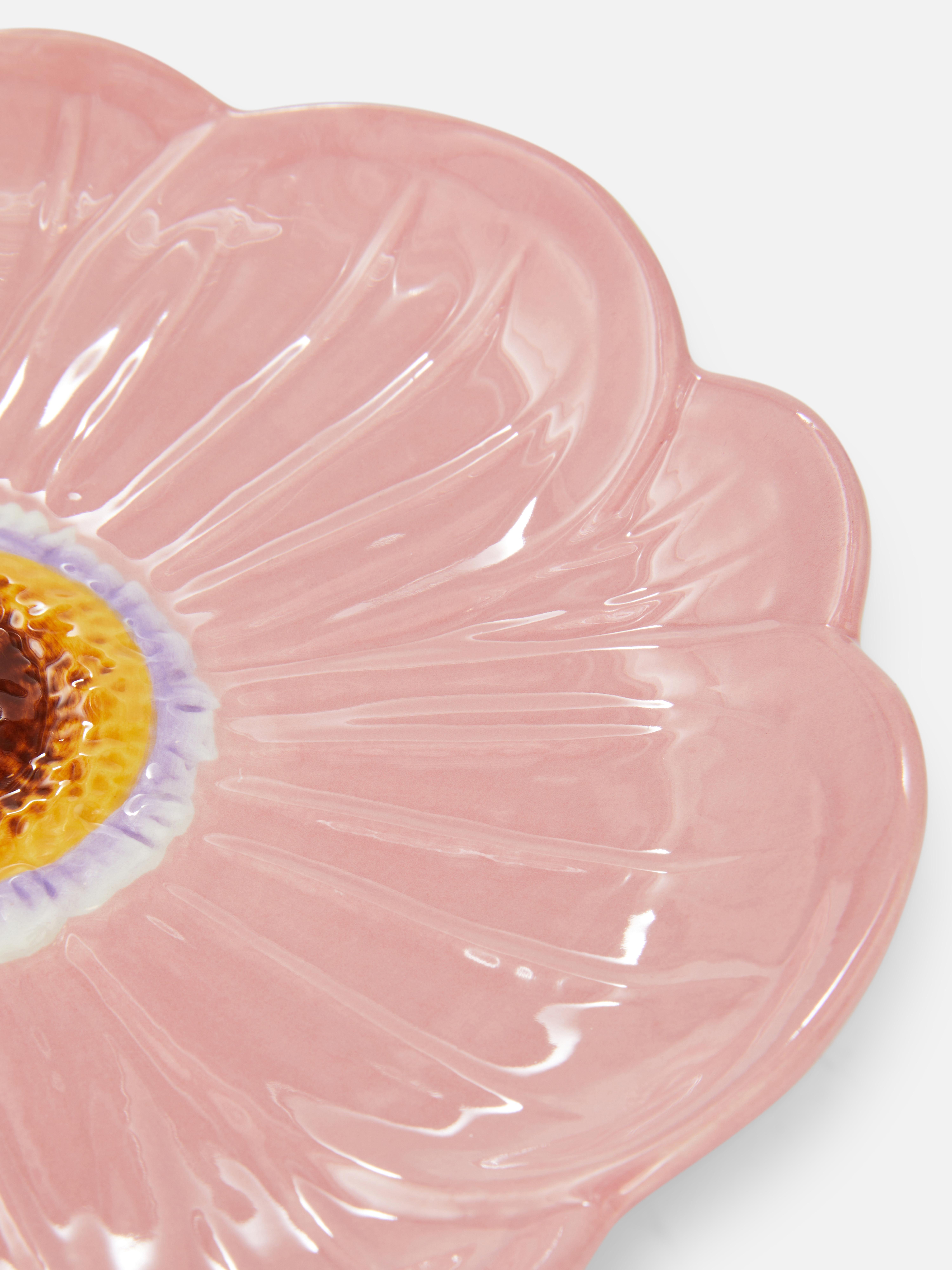 Piattino strutturato a forma di fiore