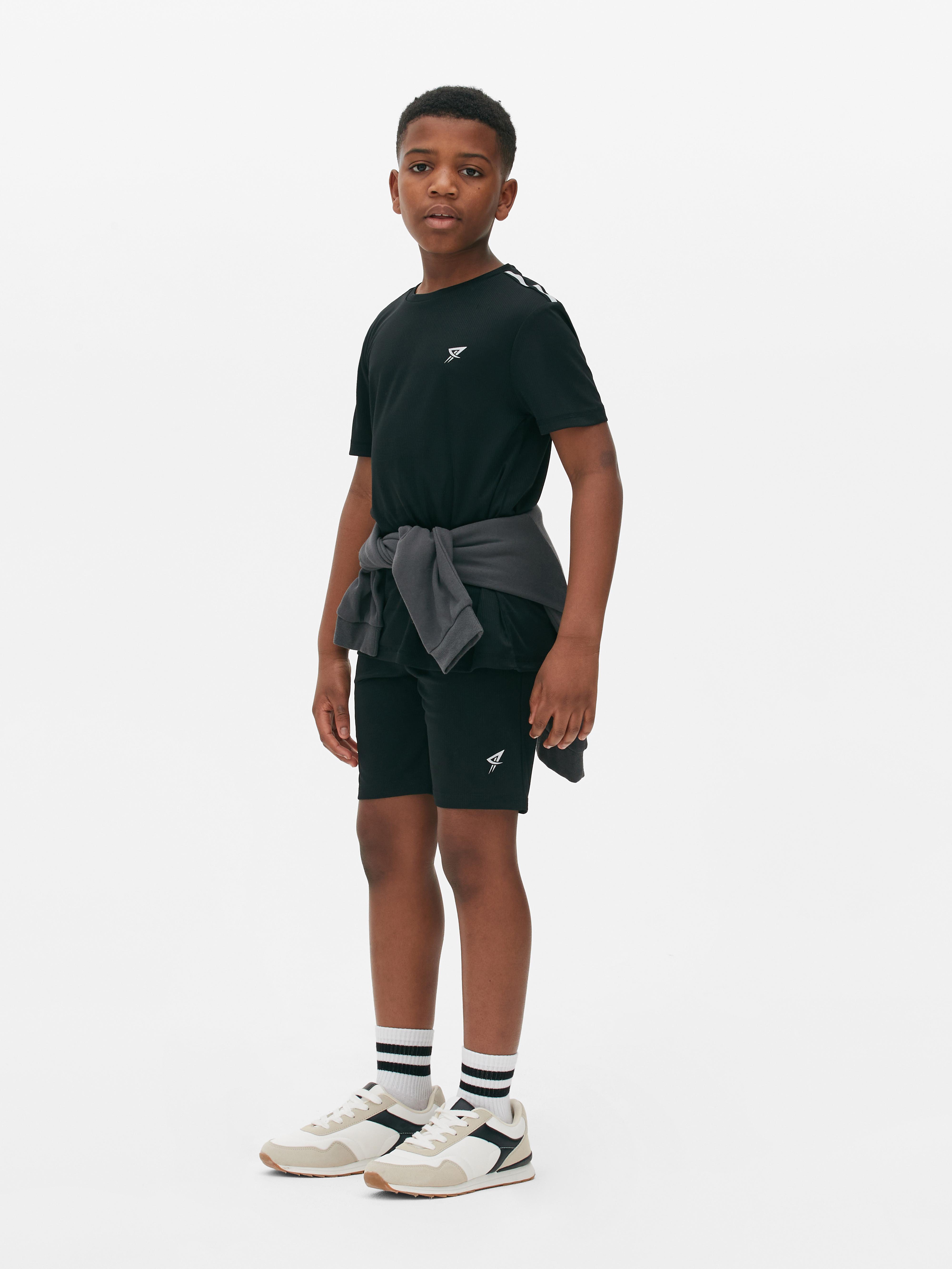 Active T-Shirt and Shorts Set