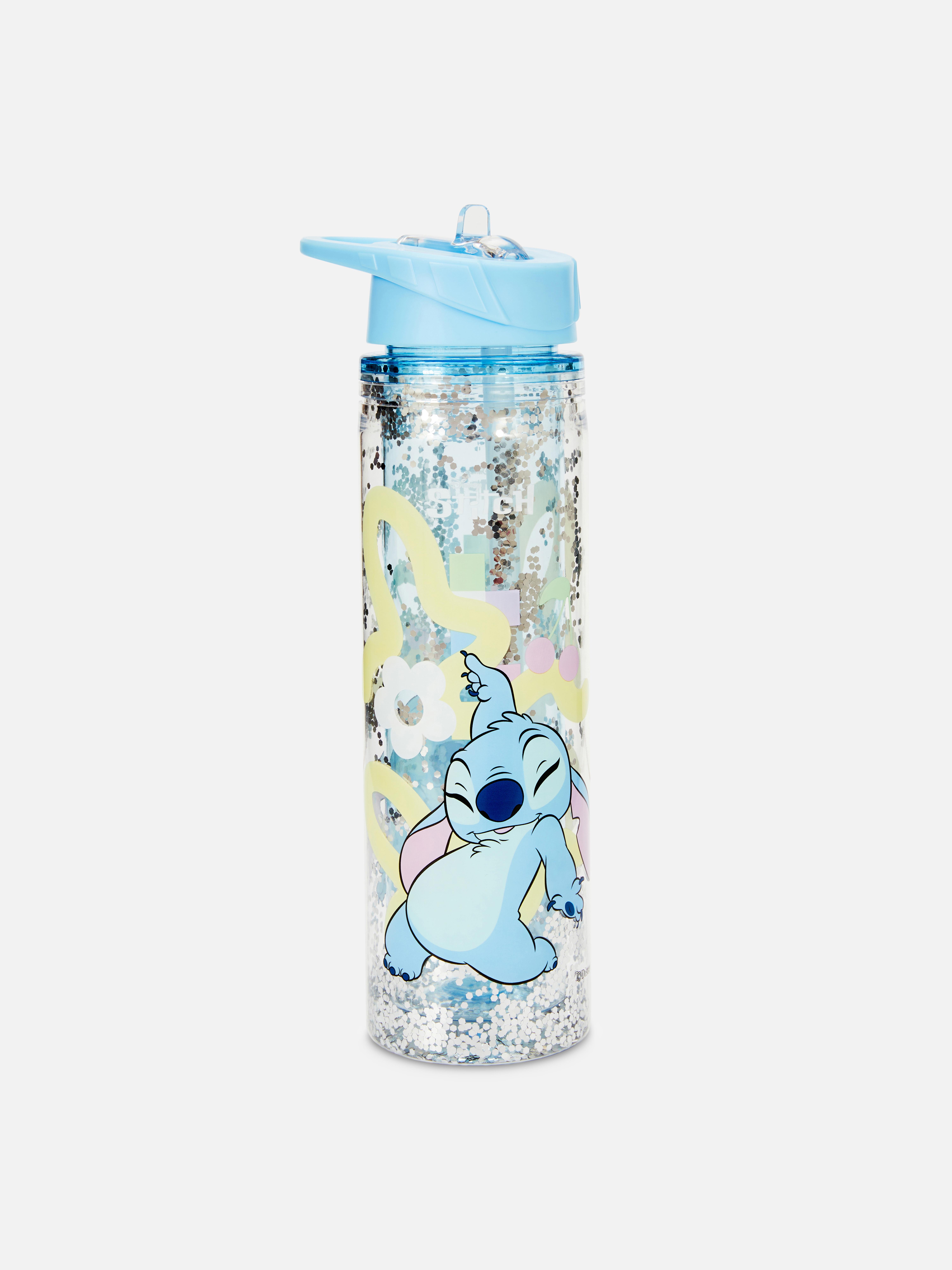 „Disney Lilo & Stitch“ Trinkflasche mit Glitzer