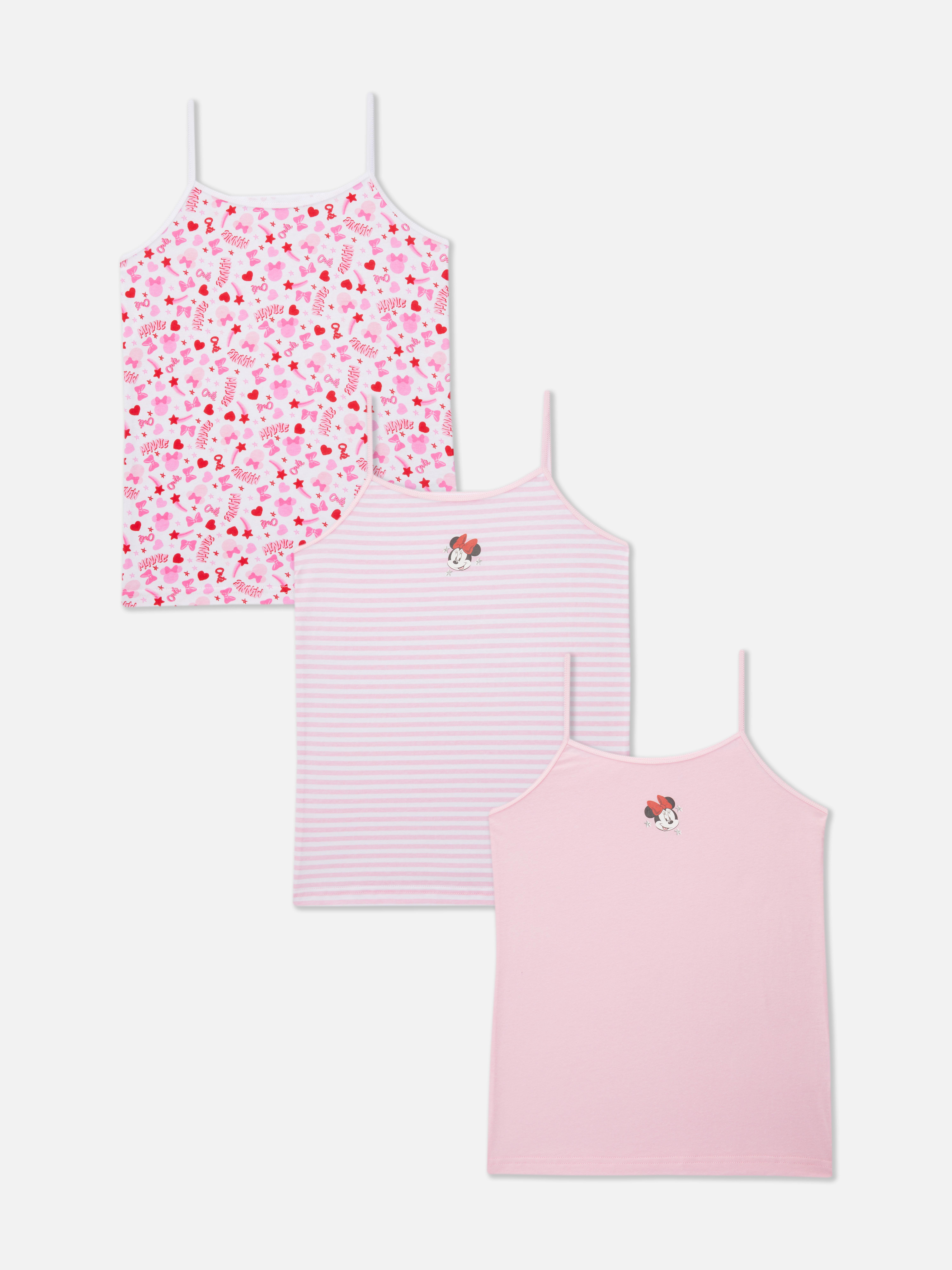 3-Pack Disney’s Minnie Mouse Camis