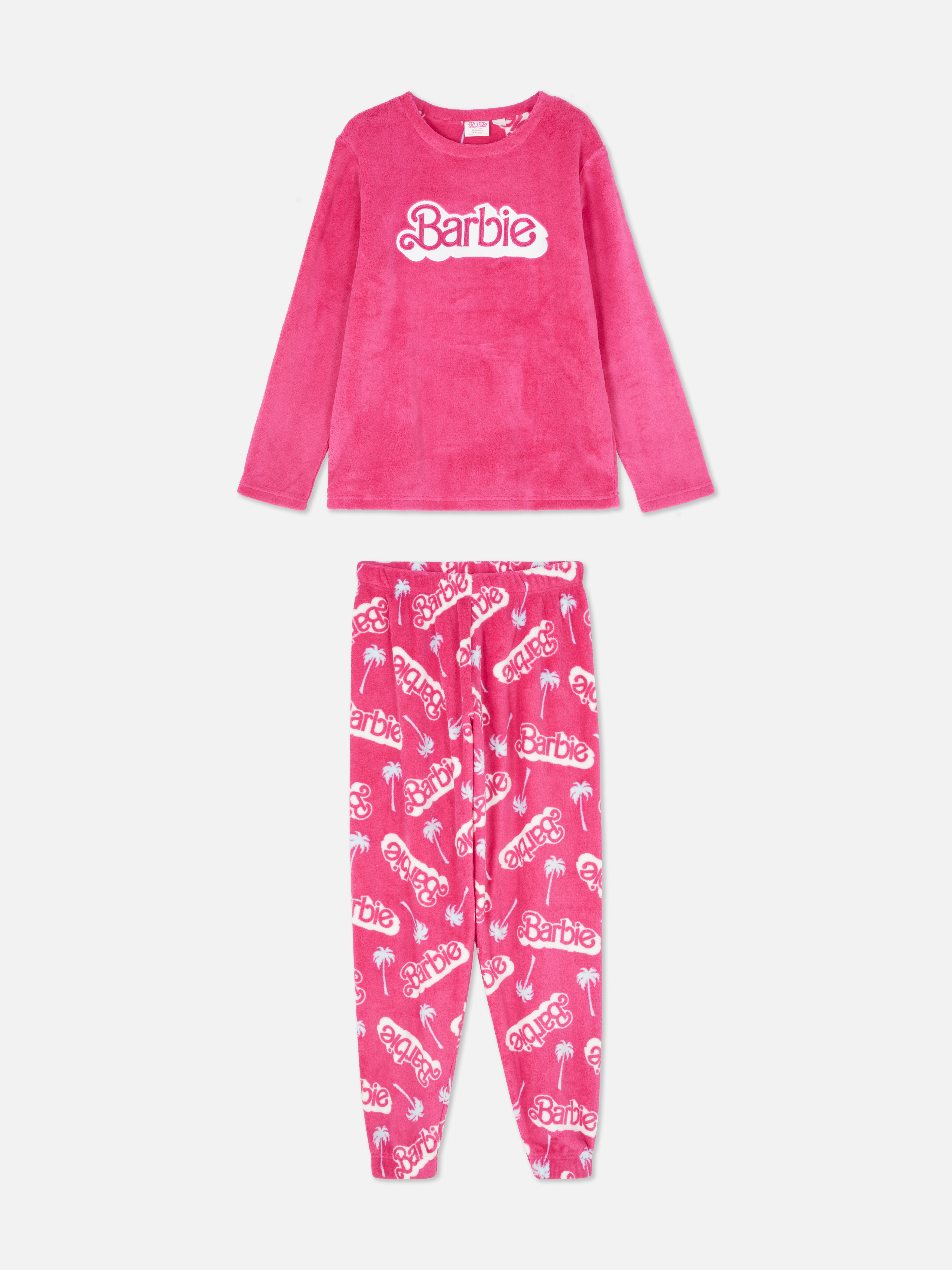 Barbie The Movie Velour Pyjamas